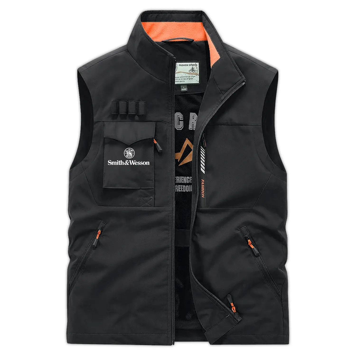 Smith & Wesson Exclusive Logo Outdoor Sleeveless Vest OUHUOSV0815SWZ – Smith & Wesson Vest