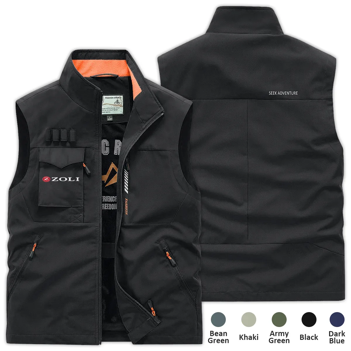 Zoli Exclusive Logo Outdoor Sleeveless Vest OUHUOSV0815ZLZ – Zoli Gift