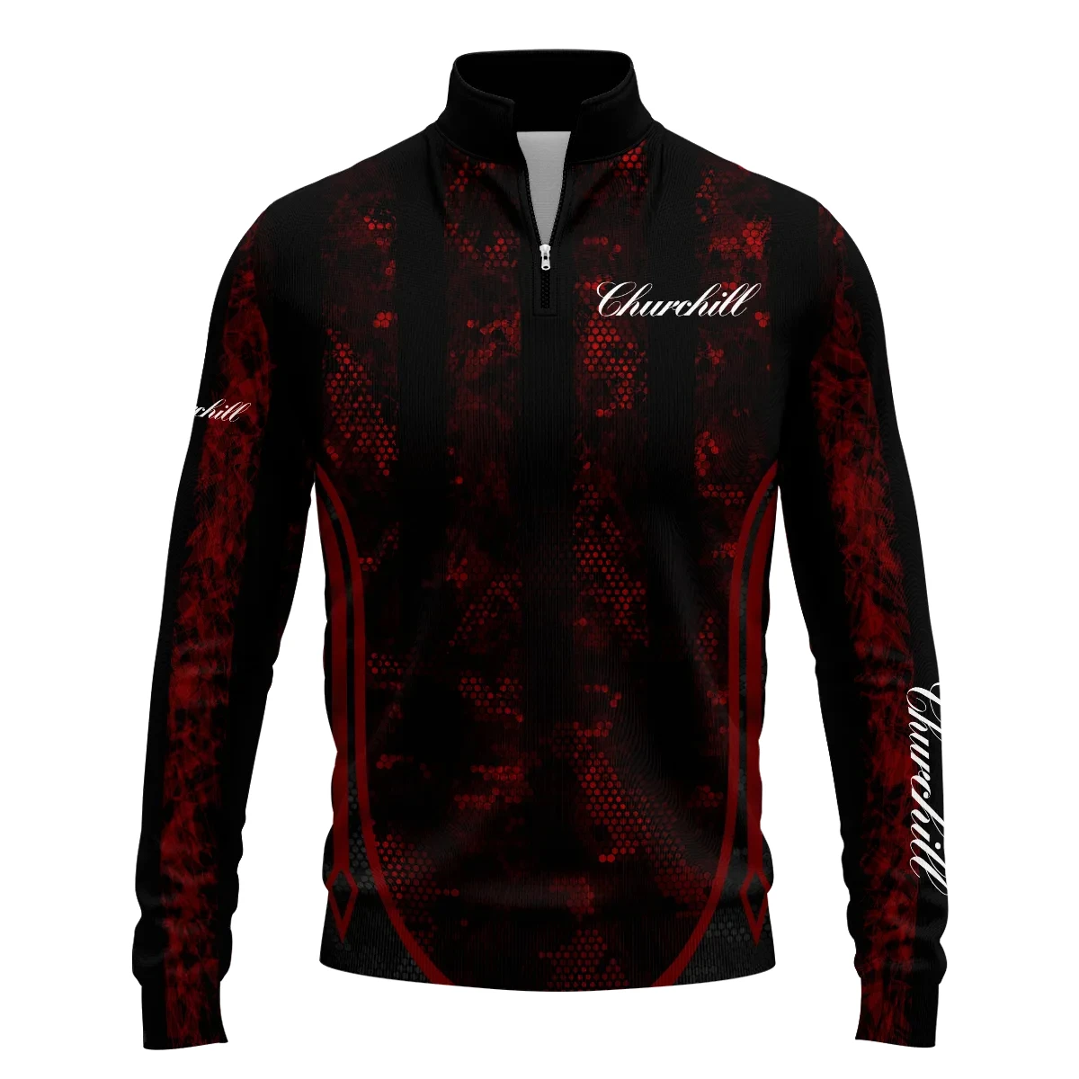Churchill Exclusive Logo Quarter-Zip Sweatshirt OUHUQZJ010815CCZ – Churchill Gift