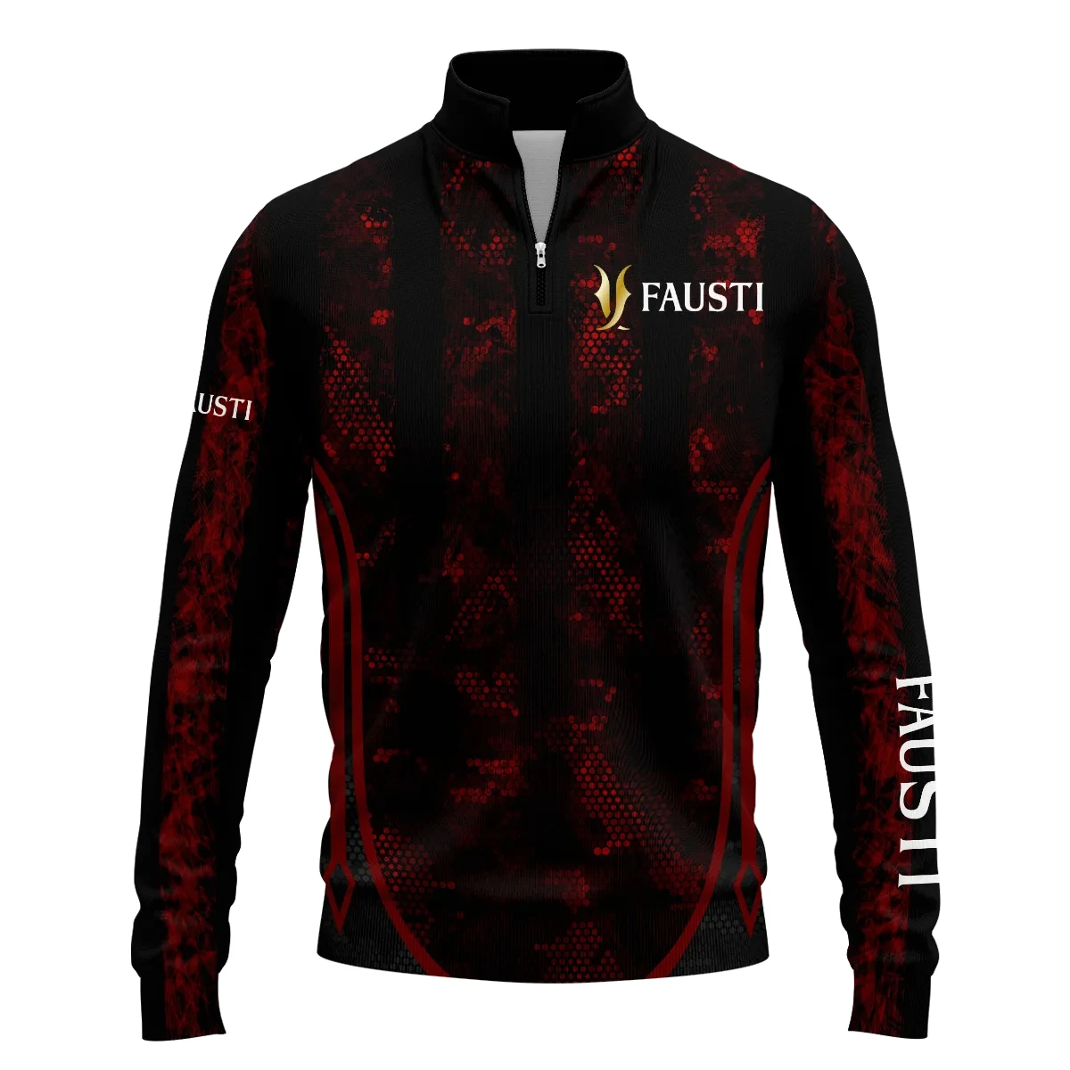 Fausti Exclusive Logo Quarter-Zip Sweatshirt OUHUQZJ010815FSZ – Fausti Gift Fausti Exclusive Logo Quarter-Zip Sweatshirt OUHUQZJ010815FSZ – Fausti Gift