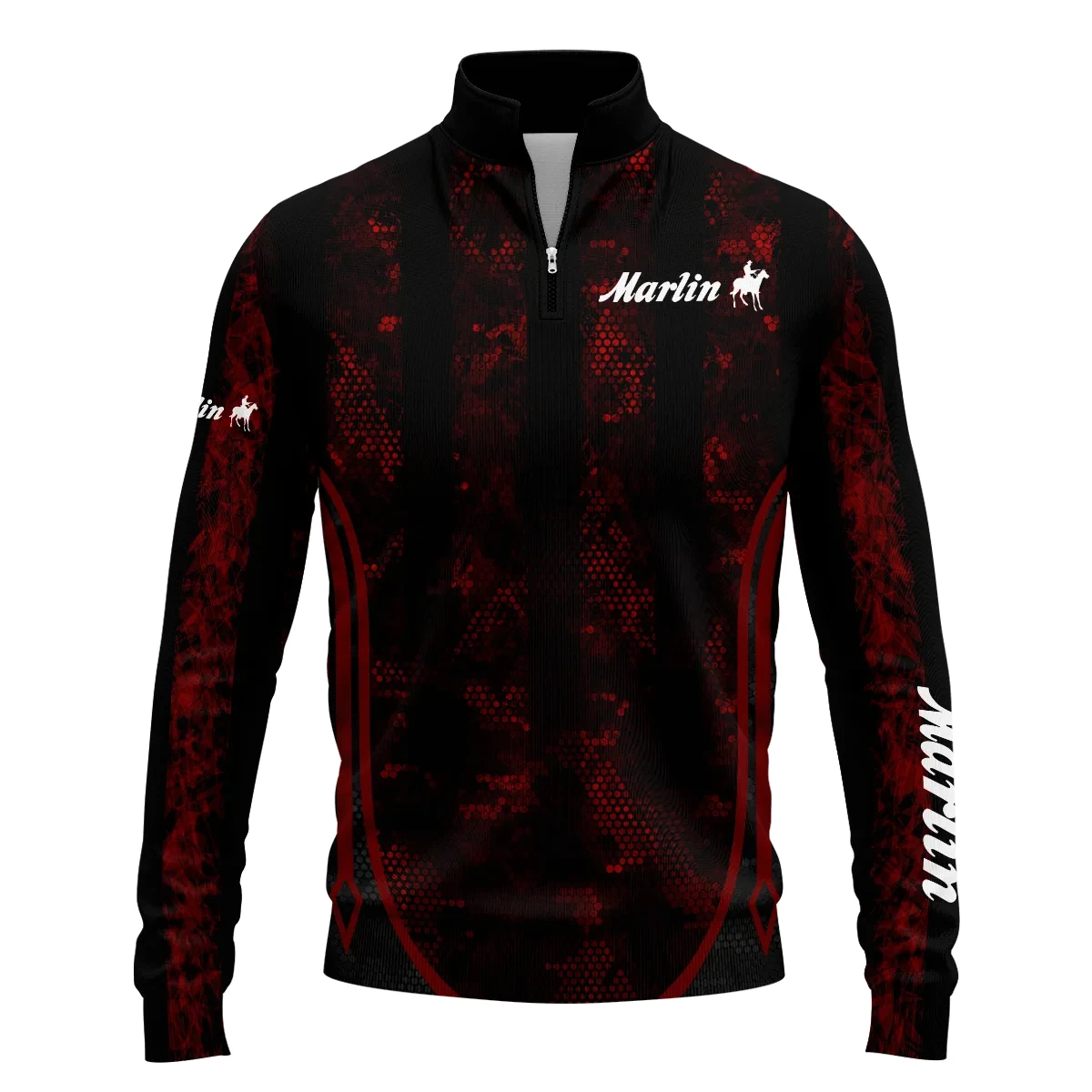 Marlin Exclusive Logo Quarter-Zip Sweatshirt OUHUQZJ010815MRZ – Marlin Gift Marlin Exclusive Logo Quarter-Zip Sweatshirt OUHUQZJ010815MRZ – Marlin Gift