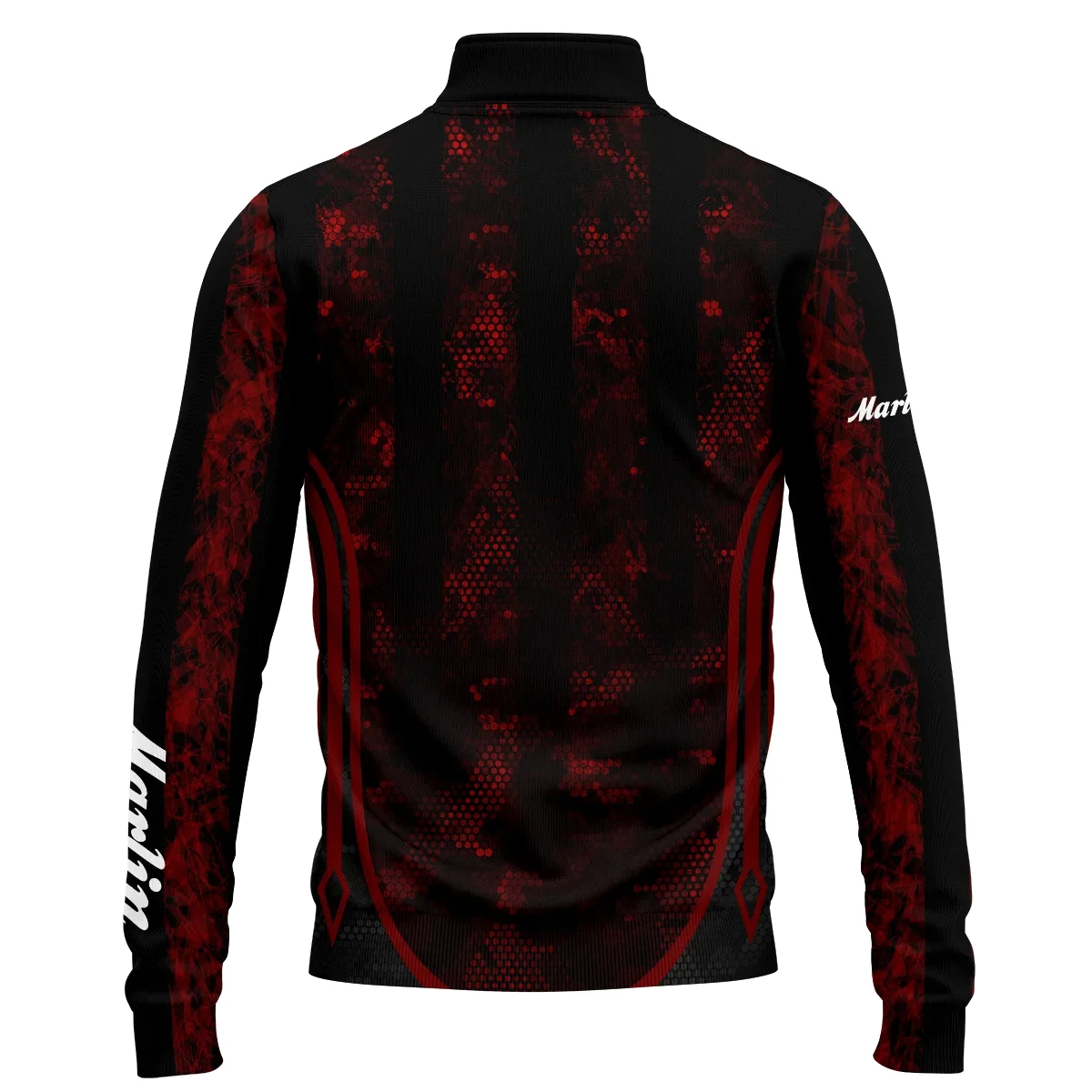 Marlin Exclusive Logo Quarter-Zip Sweatshirt OUHUQZJ010815MRZ - Marlin Gift