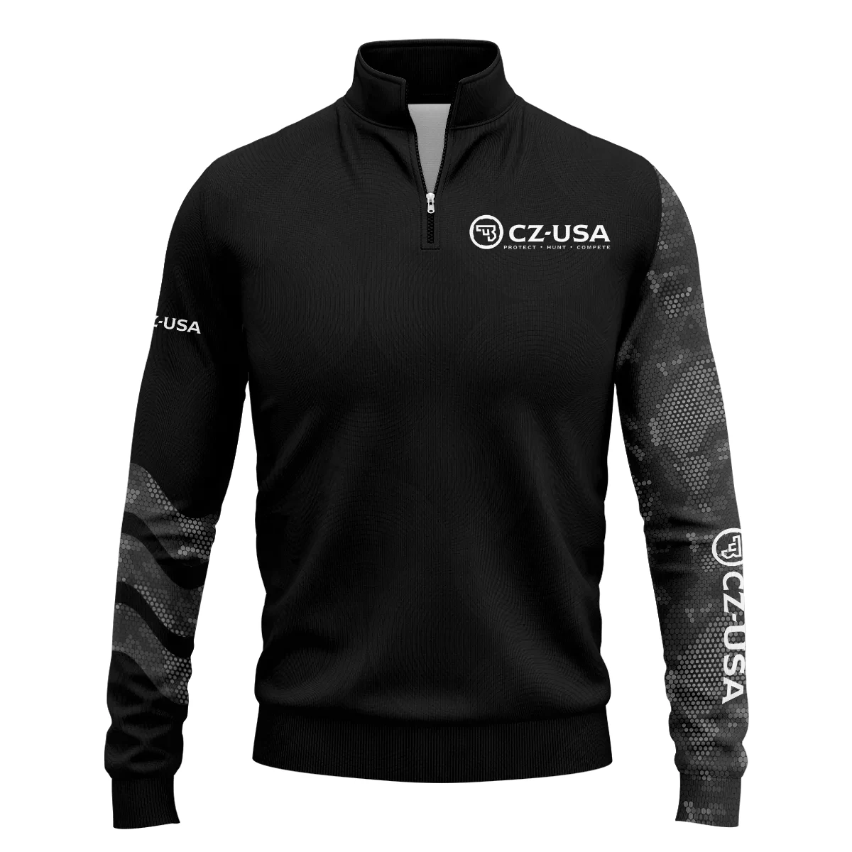CZ-USA Exclusive Logo Quarter-Zip Sweatshirt OUHUQZJ020815CZZ – CZ-USA Gift