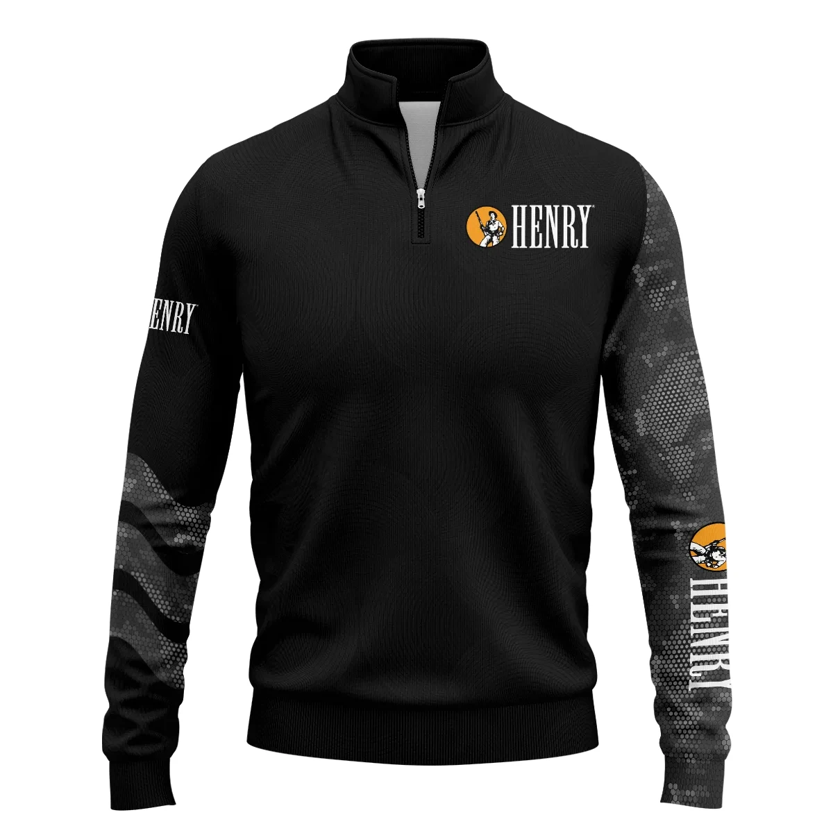 Henry Repeating Arms Exclusive Logo Quarter-Zip Sweatshirt OUHUQZJ020815HAZ – Henry Repeating Arms Gift Henry Repeating Arms Exclusive Logo Quarter-Zip Sweatshirt OUHUQZJ020815HAZ – Henry Repeating Arms Gift
