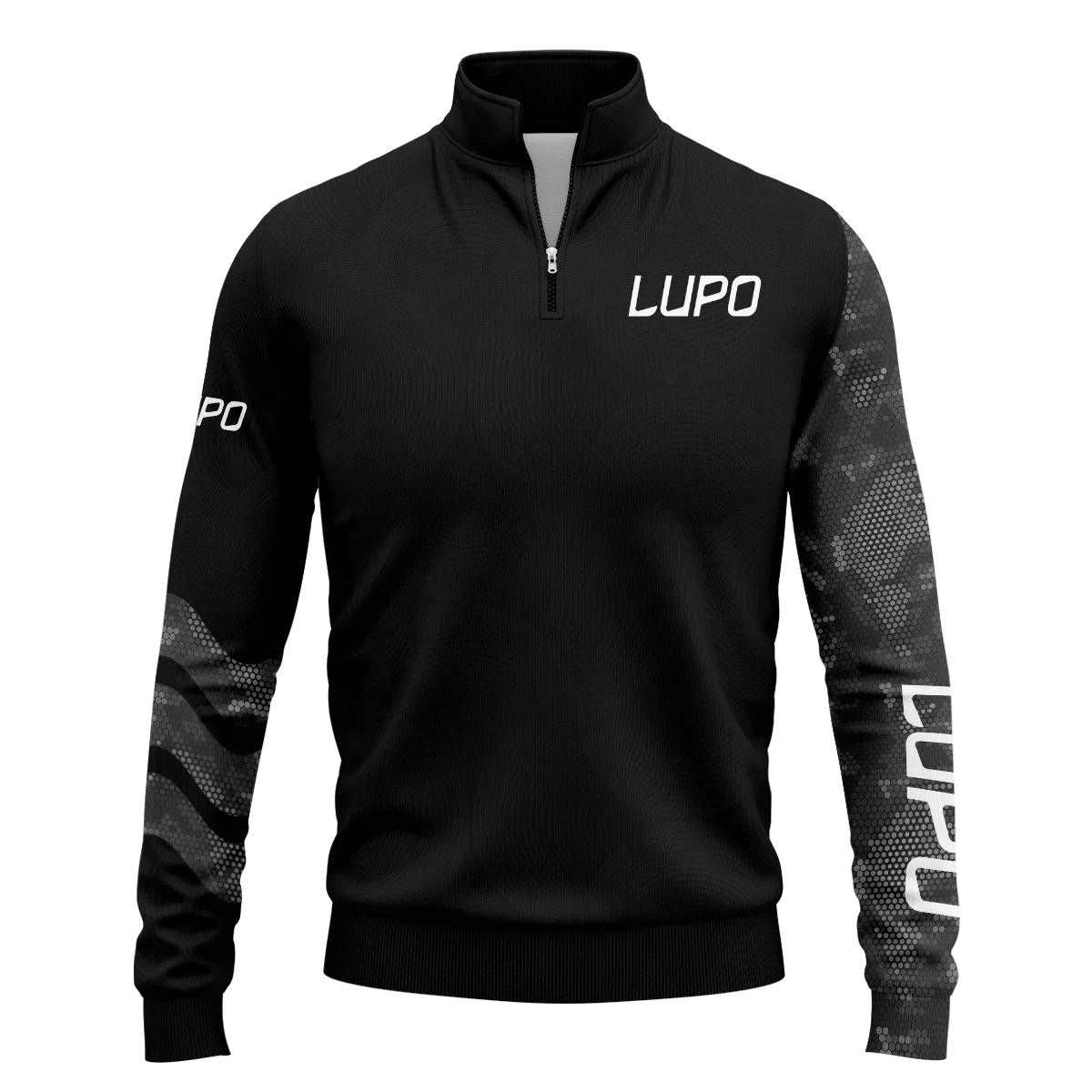 Lupo by Benelli Exclusive Logo Quarter-Zip Sweatshirt OUHUQZJ020815LBZ – Lupo by Benelli Gift Lupo by Benelli Exclusive Logo Quarter-Zip Sweatshirt OUHUQZJ020815LBZ – Lupo by Benelli Gift