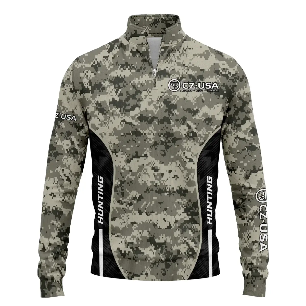CZ-USA Exclusive Logo Quarter-Zip Sweatshirt OUHUQZJ030815CZZ – CZ-USA Gift