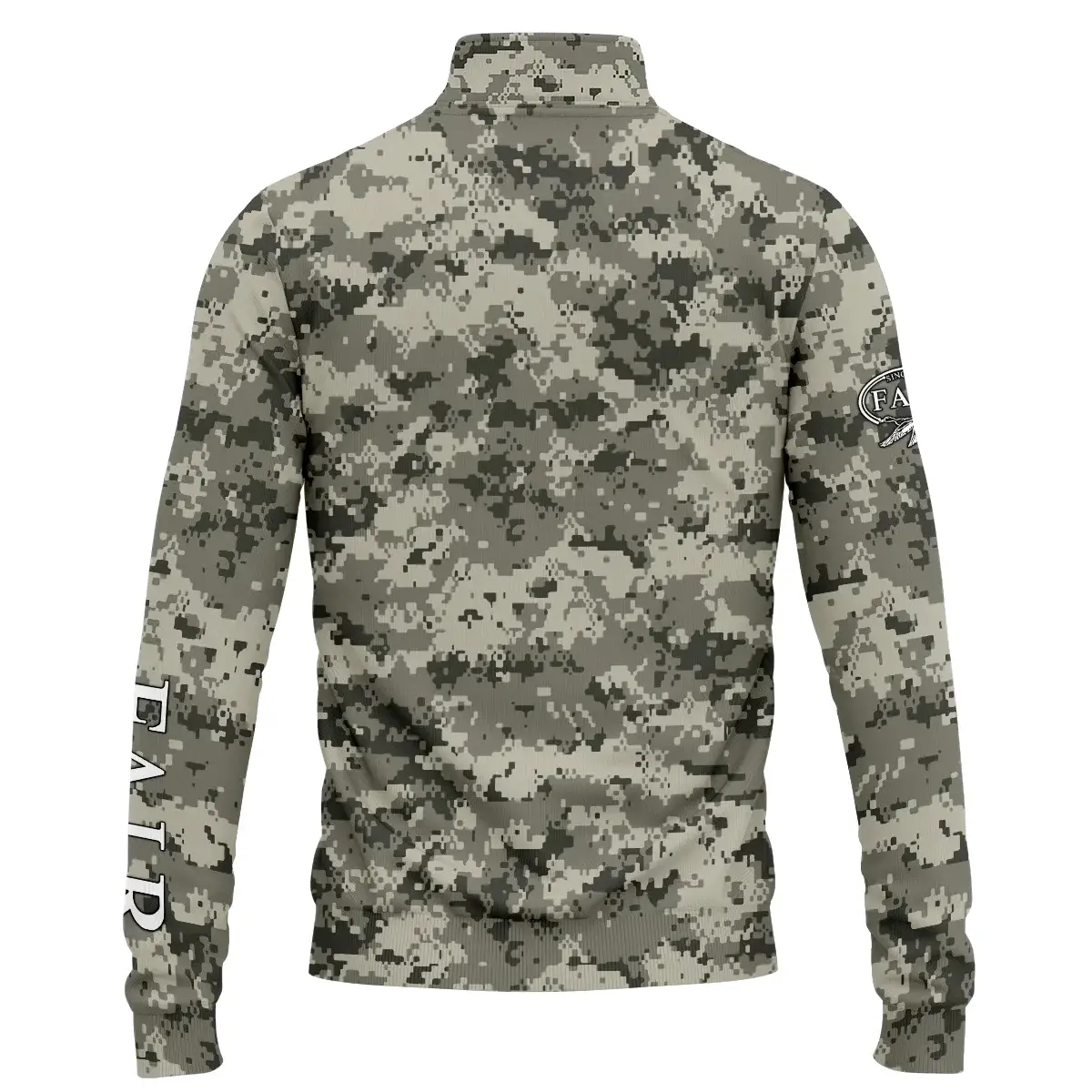 Fair Exclusive Logo Quarter-Zip Sweatshirt OUHUQZJ030815FIZ - Fair Gift