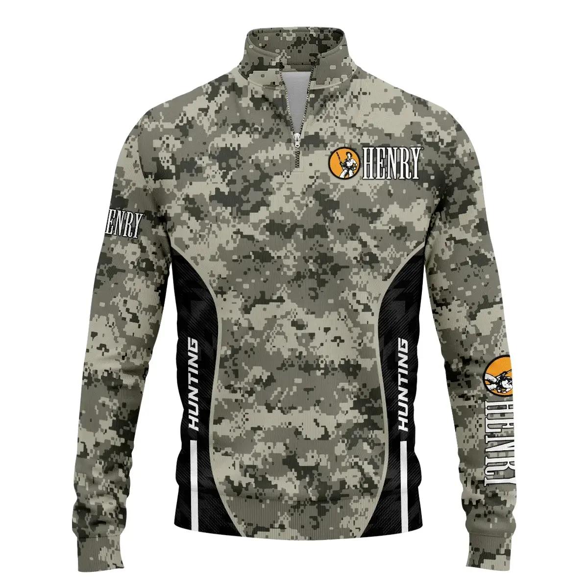 Henry Repeating Arms Exclusive Logo Quarter-Zip Sweatshirt OUHUQZJ030815HAZ – Henry Repeating Arms Gift Henry Repeating Arms Exclusive Logo Quarter-Zip Sweatshirt OUHUQZJ030815HAZ – Henry Repeating Arms Gift