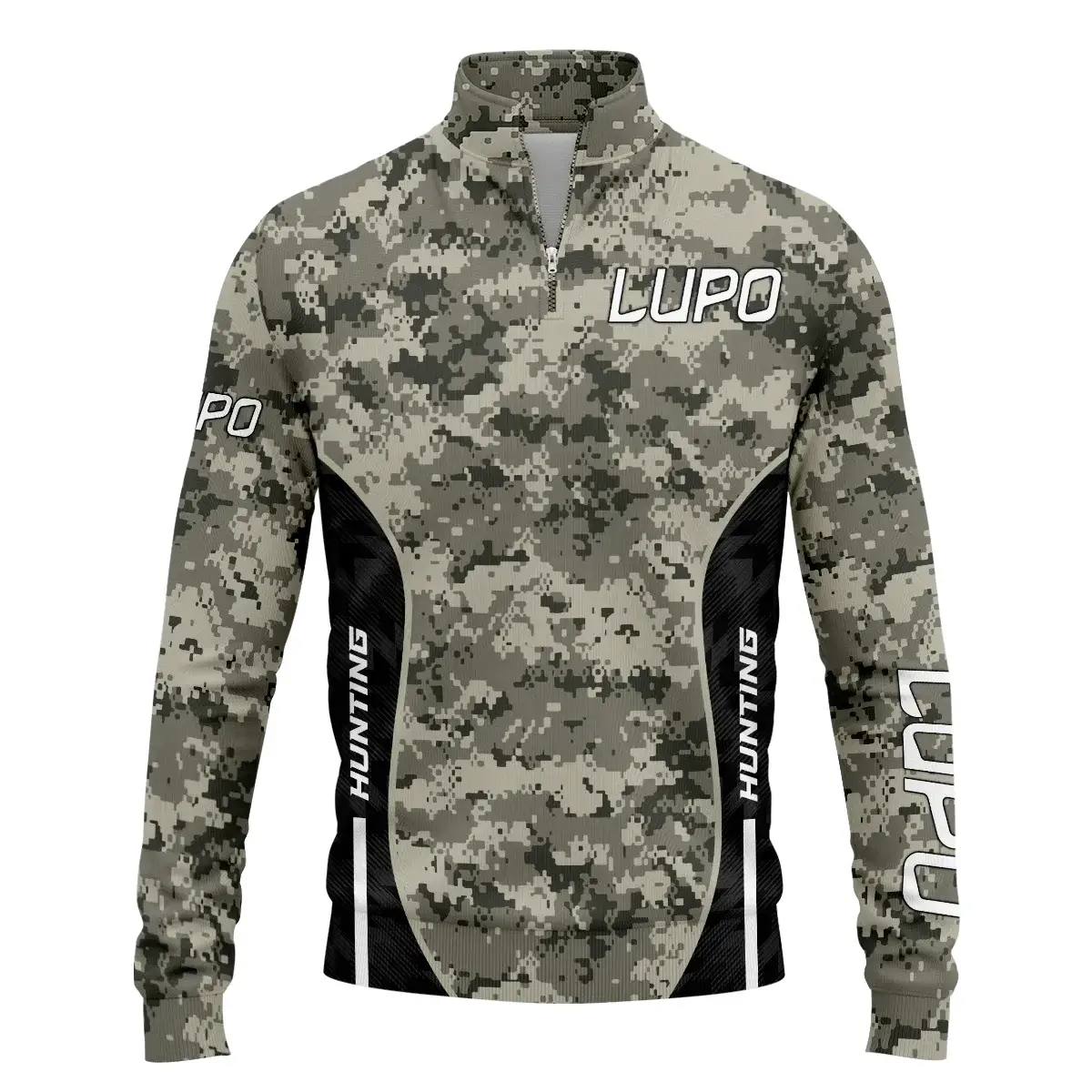 Lupo by Benelli Exclusive Logo Quarter-Zip Sweatshirt OUHUQZJ030815LBZ – Lupo by Benelli Gift