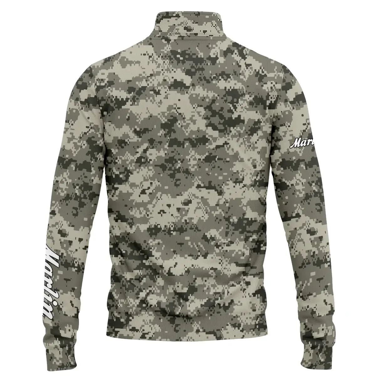 Marlin Exclusive Logo Quarter-Zip Sweatshirt OUHUQZJ030815MRZ - Marlin Gift