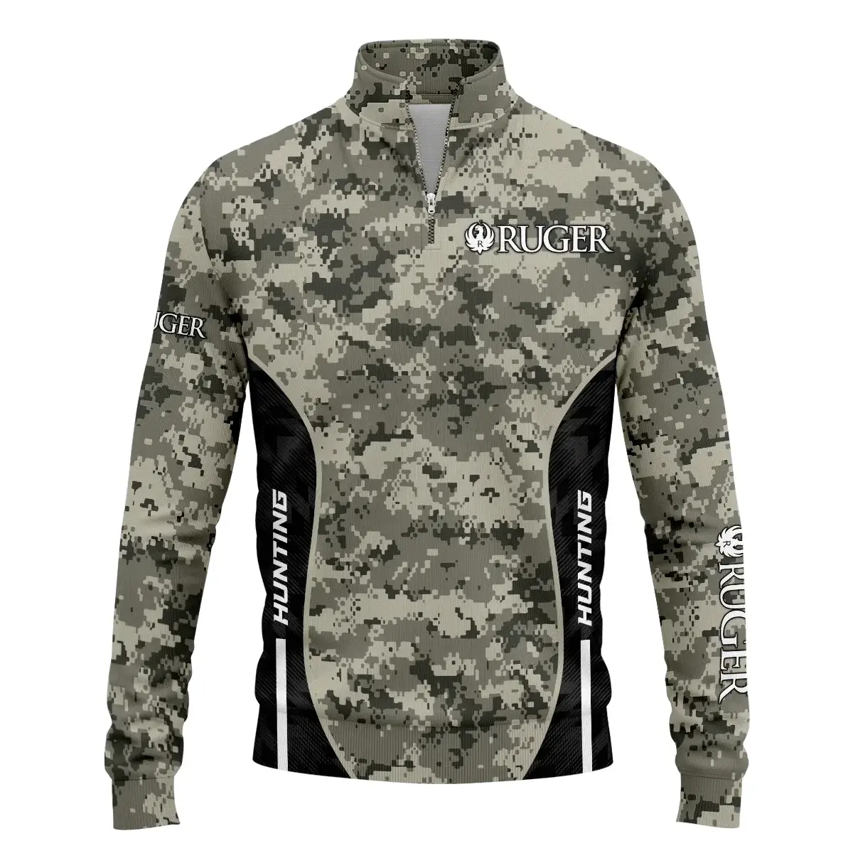 Ruger Exclusive Logo Quarter-Zip Sweatshirt OUHUQZJ030815RGZ – Ruger Gift