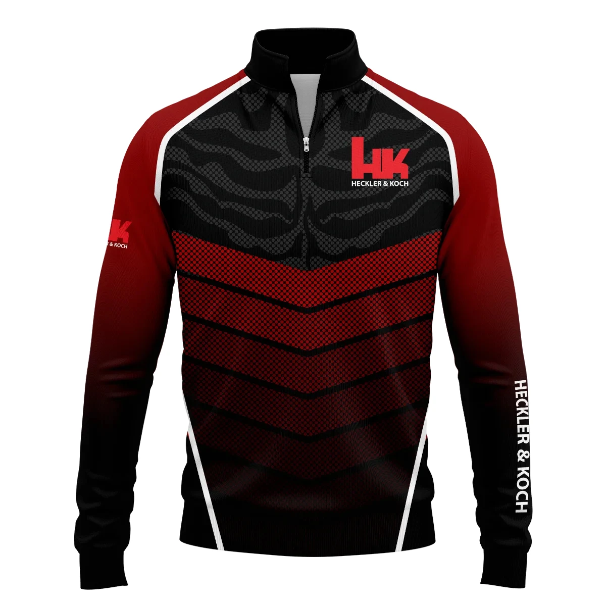 Heckler & Koch Exclusive Logo Quarter-Zip Sweatshirt OUHUQZJ040815HKZ – Heckler & Koch Gift Heckler & Koch Exclusive Logo Quarter-Zip Sweatshirt OUHUQZJ040815HKZ – Heckler & Koch Gift