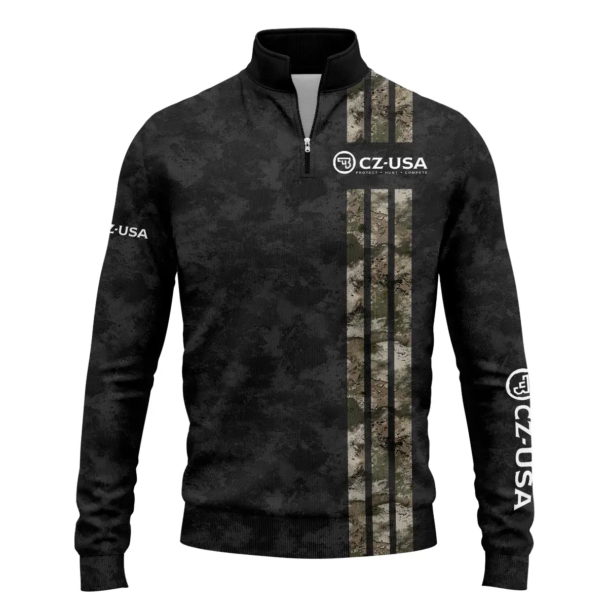 CZ-USA Exclusive Logo Quarter-Zip Sweatshirt OUHUQZJ050815CZZ – CZ-USA Gift CZ-USA Exclusive Logo Quarter-Zip Sweatshirt OUHUQZJ050815CZZ – CZ-USA Gift