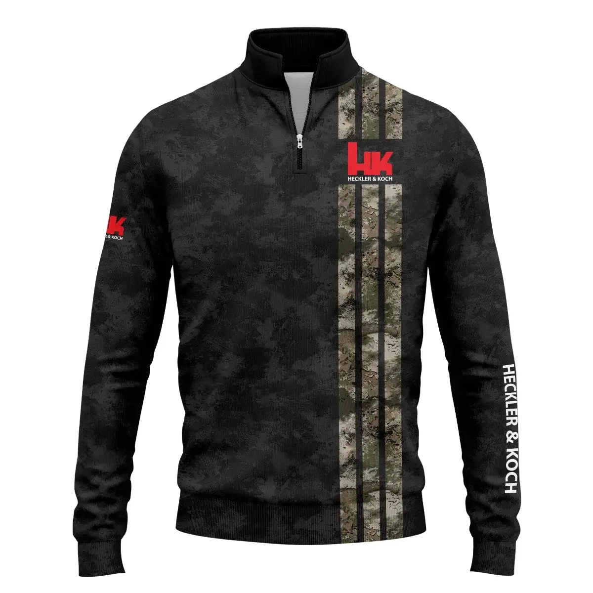 Heckler & Koch Exclusive Logo Quarter-Zip Sweatshirt OUHUQZJ050815HKZ – Heckler & Koch Gift