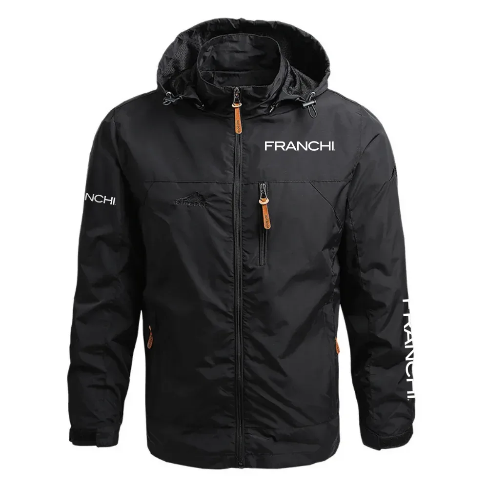 Franchi Exclusive Logo Waterproof Outdoor Jacket Detachable Hood OUHUWOJ0815FCZ – Franchi Gift Franchi Exclusive Logo Waterproof Outdoor Jacket Detachable Hood OUHUWOJ0815FCZ – Franchi Gift