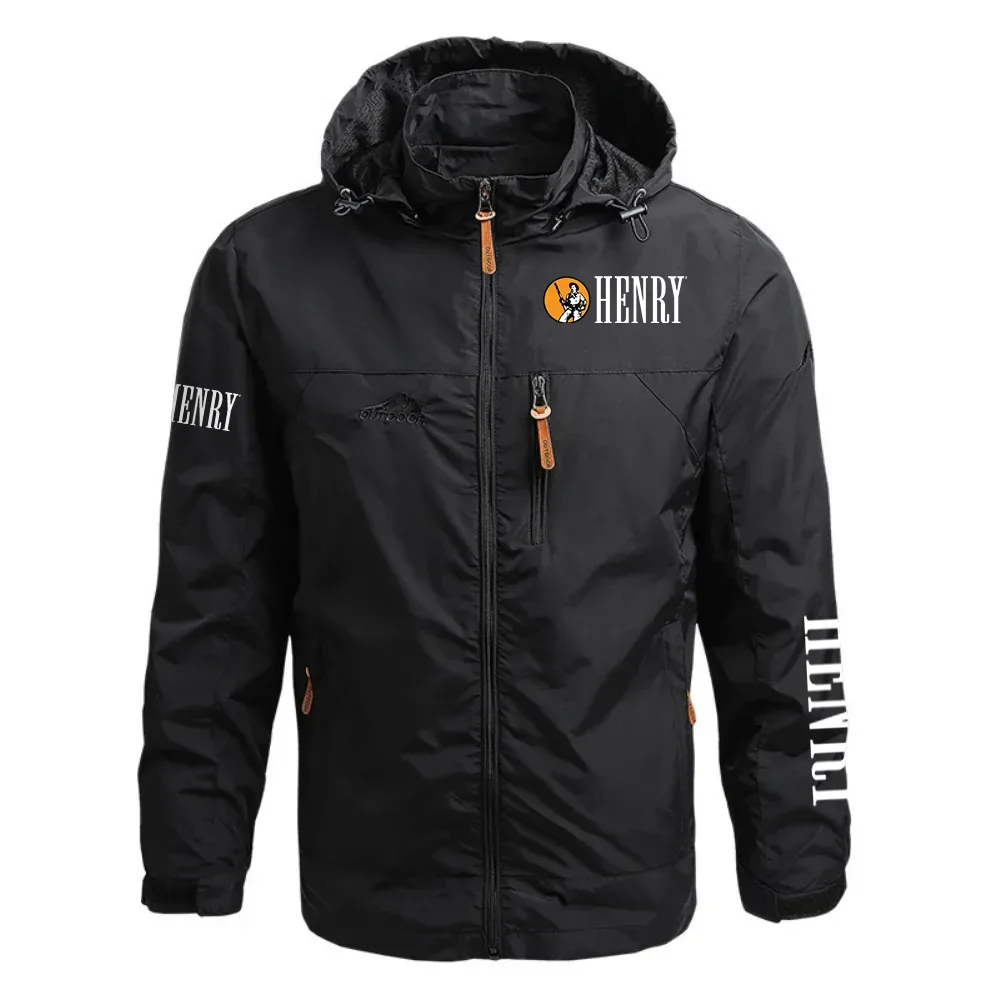 Henry Repeating Arms Exclusive Logo Waterproof Outdoor Jacket Detachable Hood OUHUWOJ0815HAZ – Henry Repeating Arms Gift