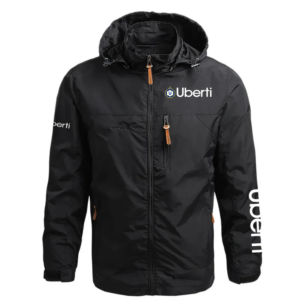 Uberti Exclusive Logo Waterproof Outdoor Jacket Detachable Hood OUHUWOJ0815UBZ – Uberti Gift