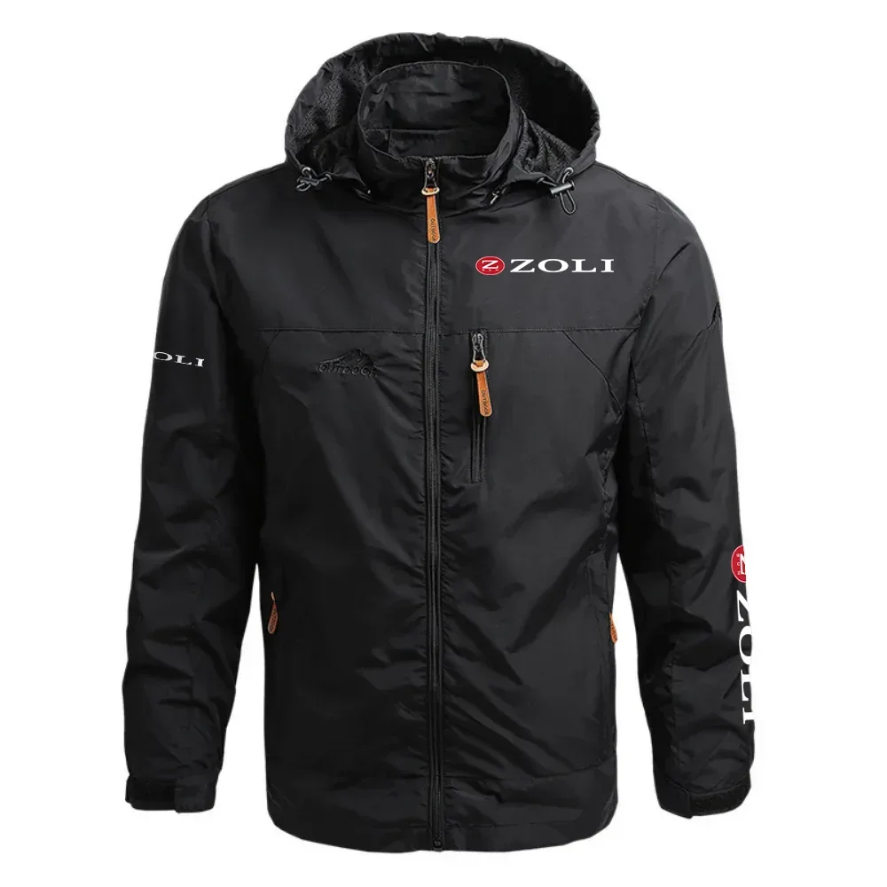 Zoli Exclusive Logo Waterproof Outdoor Jacket Detachable Hood OUHUWOJ0815ZLZ – Zoli Gift