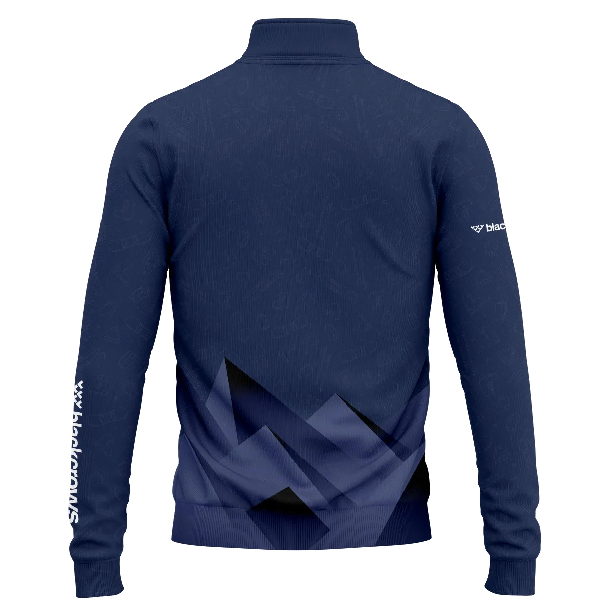 Black Crows Exclusive Logo Quarter-Zip Sweatshirt OUSKQZJ082002BCZ - Black Crows Gift
