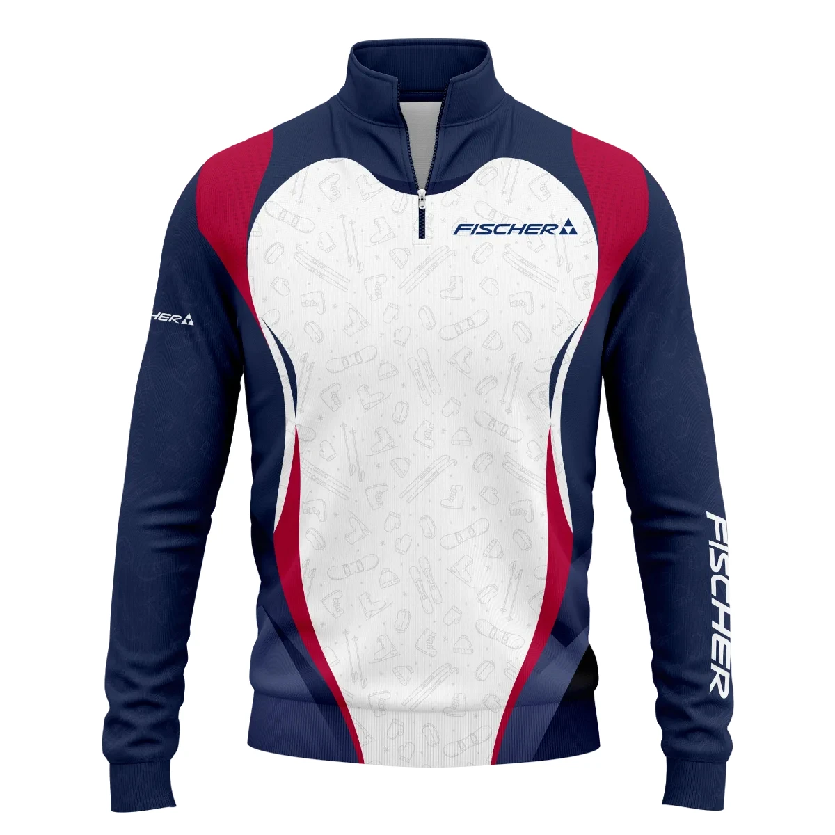 Fischer Exclusive Logo Quarter-Zip Sweatshirt OUSKQZJ082002FCZ – Fischer Gift