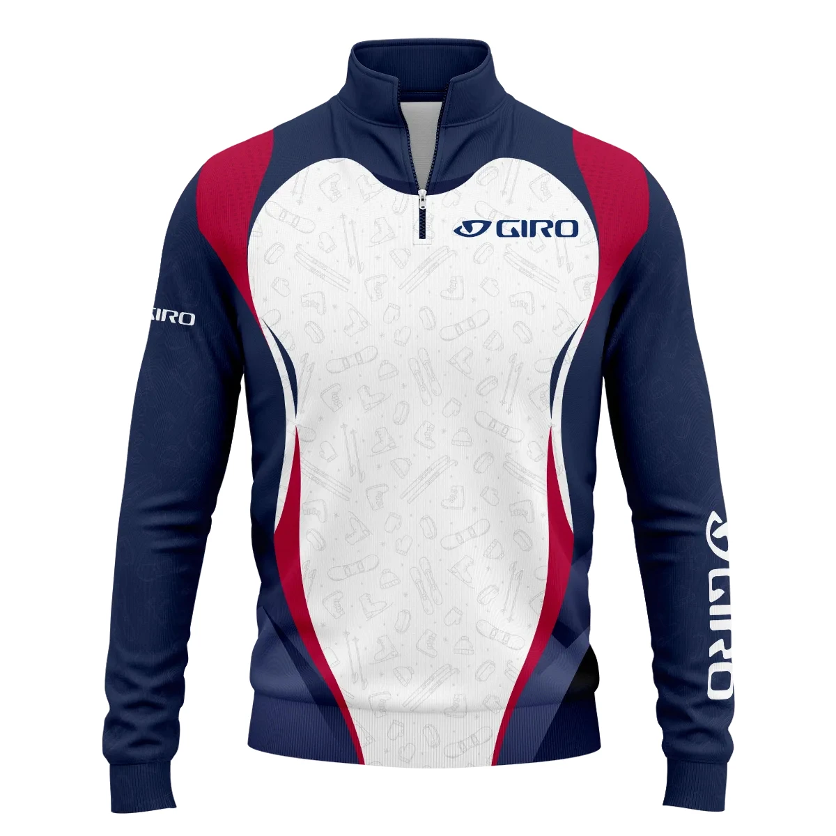 Giro Exclusive Logo Quarter-Zip Sweatshirt OUSKQZJ082002GRZ – Giro Gift Giro Exclusive Logo Quarter-Zip Sweatshirt OUSKQZJ082002GRZ – Giro Gift