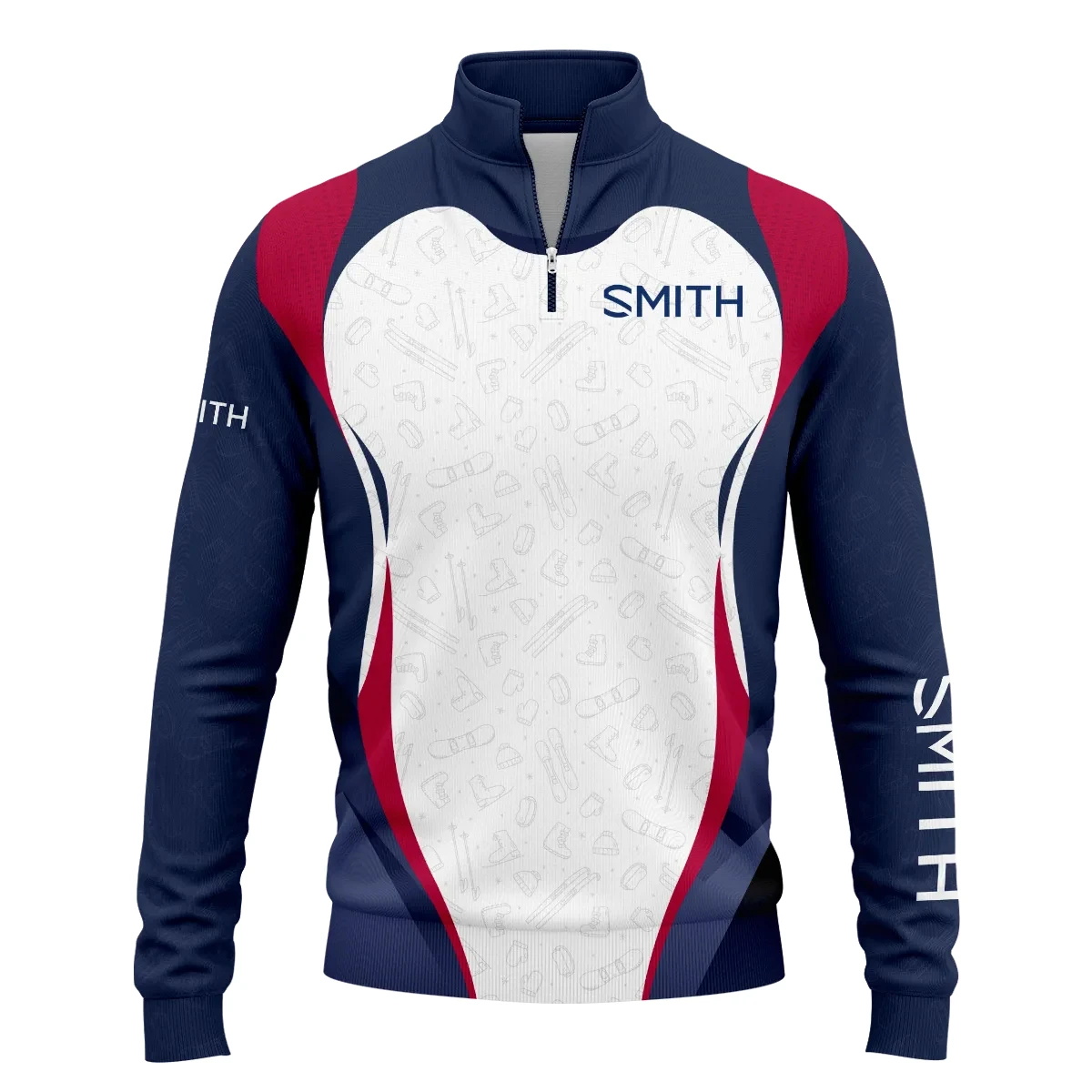Smith Optics Exclusive Logo Quarter-Zip Sweatshirt OUSKQZJ082002SOZ – Smith Optics Gift