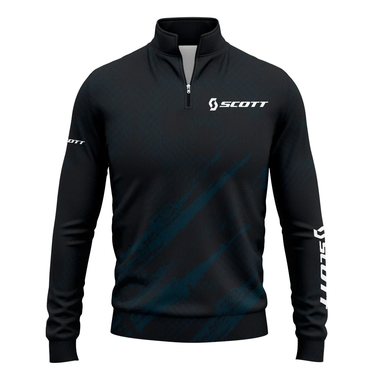 Scott Exclusive Logo Quarter-Zip Sweatshirt OUSKQZJ082003SCZ – Scott Gift