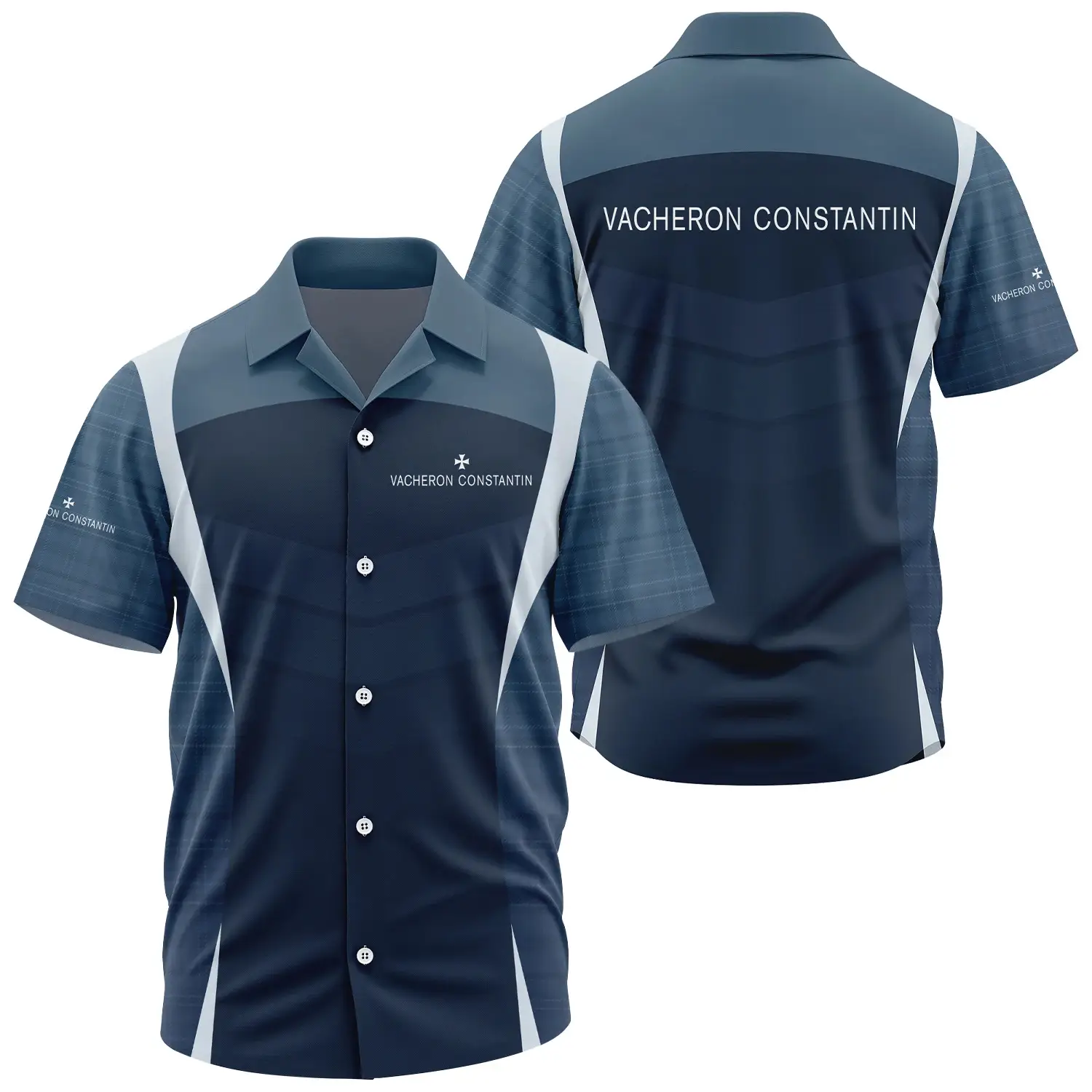 Vacheron Constantin Exclusive Logo Short Sleeve Camp Collar Shirt OUWCHWS003VCZ – Vacheron Constantin Shirt