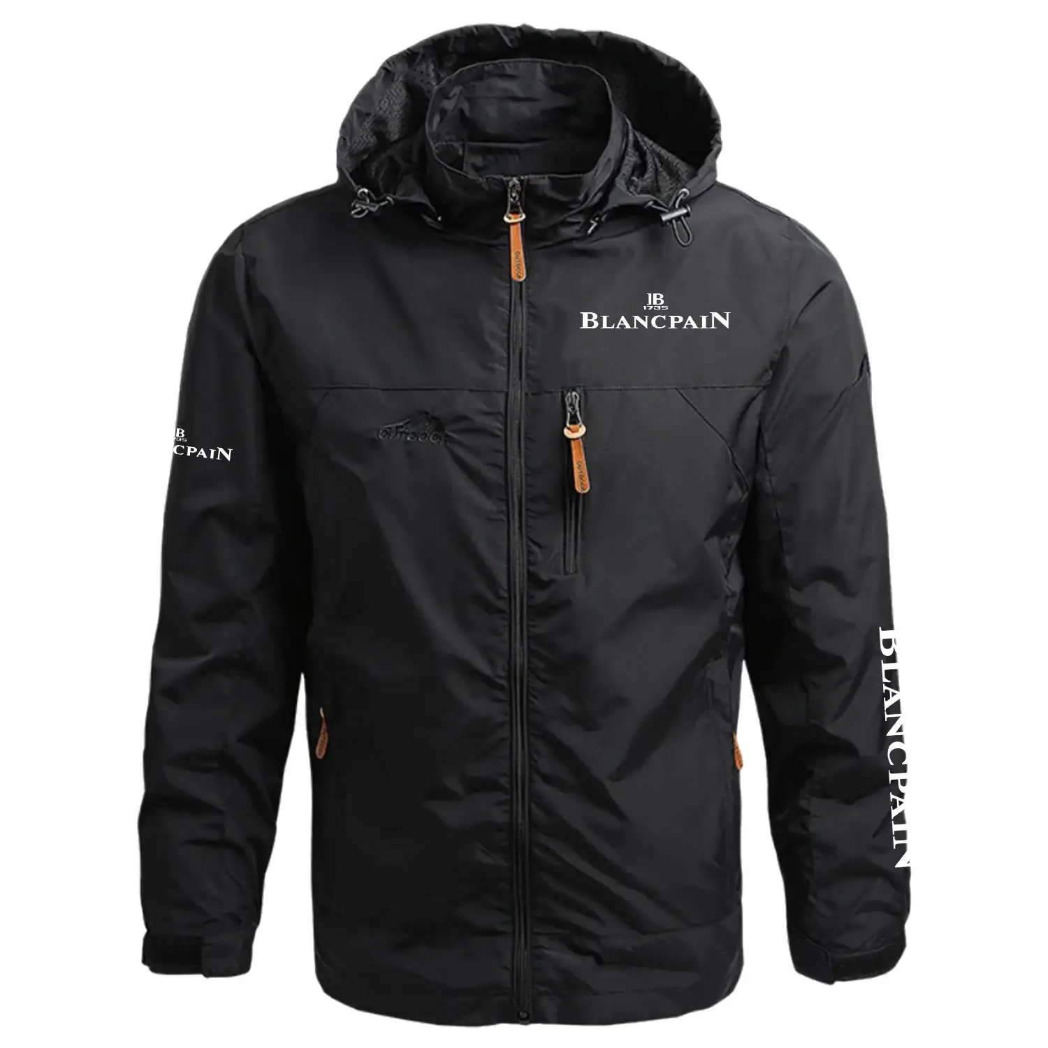 Blancpain Exclusive Logo Waterproof Outdoor Jacket Detachable Hood Windbreaker OUWCWOJ0805BPZ – Blancpain Jacket