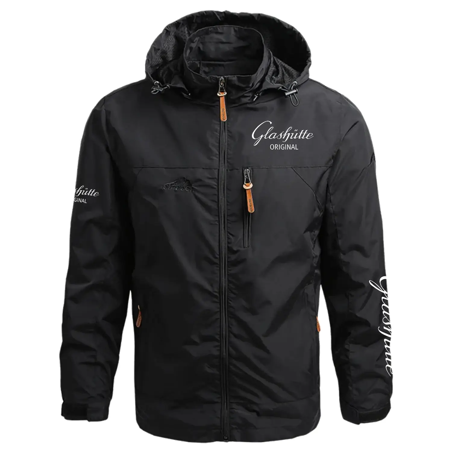 Glashütte Exclusive Logo Waterproof Outdoor Jacket Detachable Hood Windbreaker OUWCWOJ0805GLZ – Glashütte Jacket Glashütte Exclusive Logo Waterproof Outdoor Jacket Detachable Hood Windbreaker OUWCWOJ0805GLZ – Glashütte Jacket