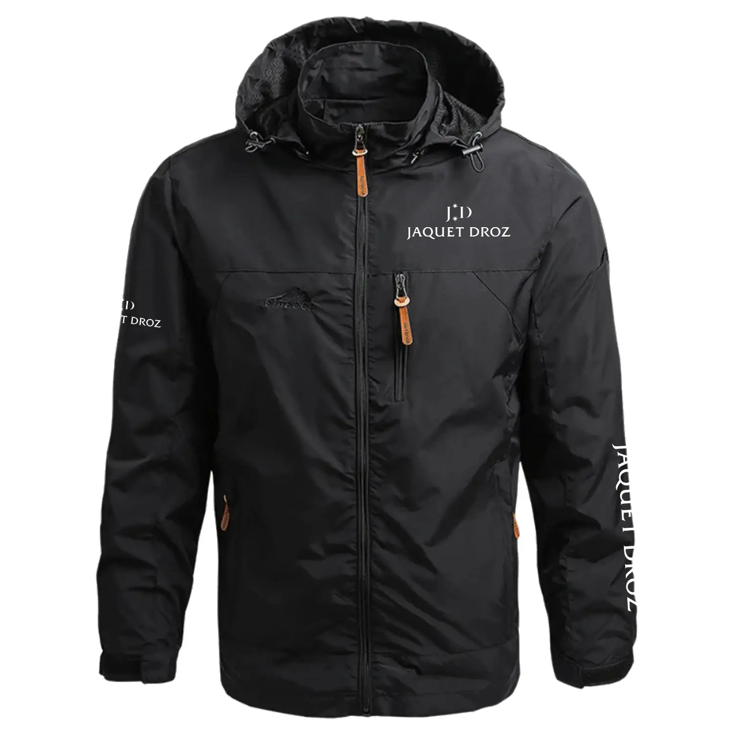 Jaquet Droz Exclusive Logo Waterproof Outdoor Jacket Detachable Hood Windbreaker OUWCWOJ0805JDZ – Jaquet Droz Jacket