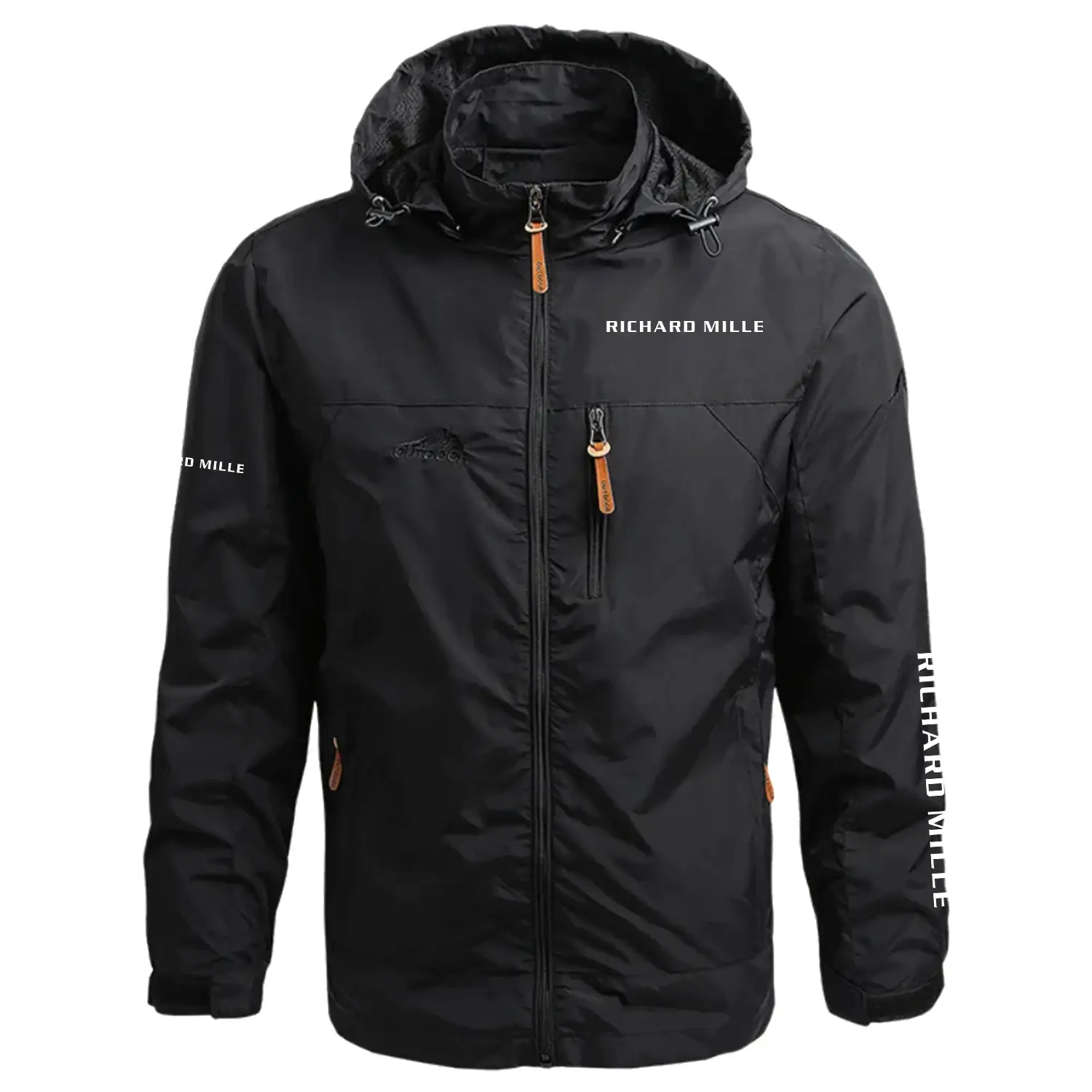 Richard Mille Exclusive Logo Waterproof Outdoor Jacket Detachable Hood Windbreaker OUWCWOJ0805RMZ – Richard Mille Jacket