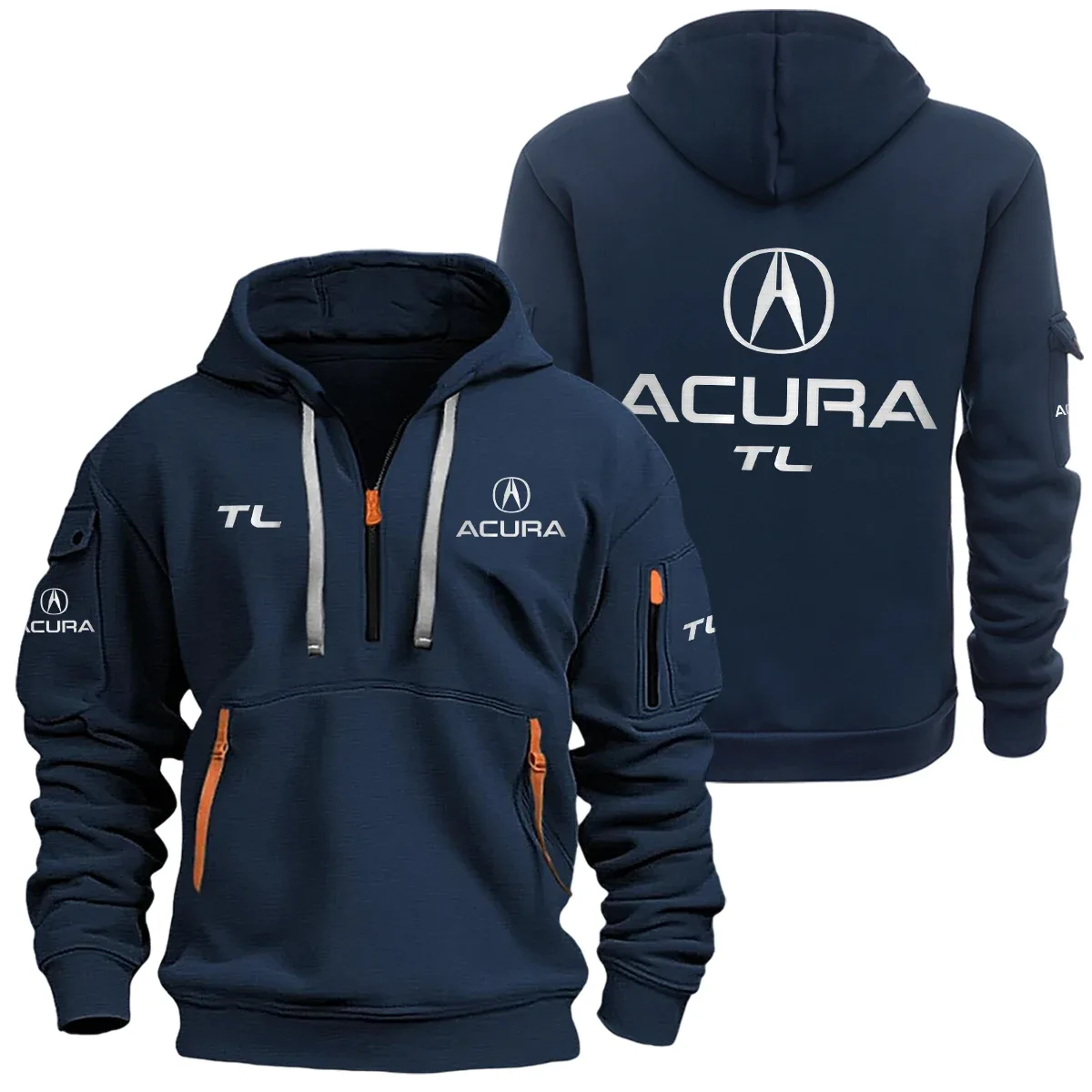 Acura TL Half Zipper Hoodie SNOVHHZ25ARTL1 – Acura TL Hoodie