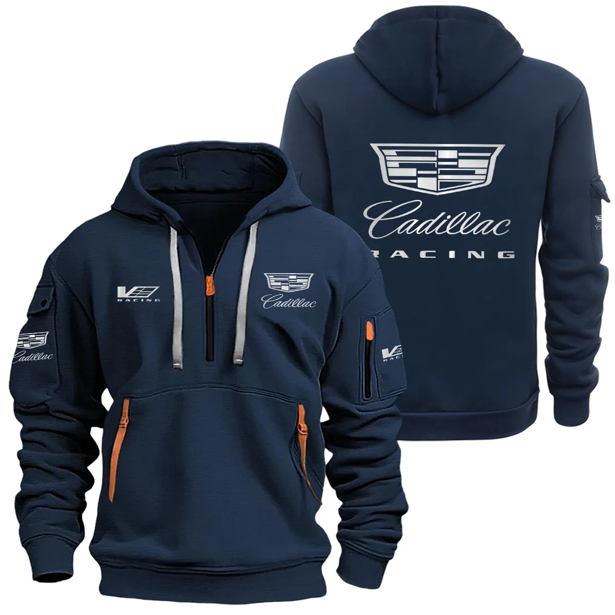 Cadillac CTS-V Half Zipper Hoodie SNOVHHZ25CDCTS – Cadillac CTS-V Hoodie