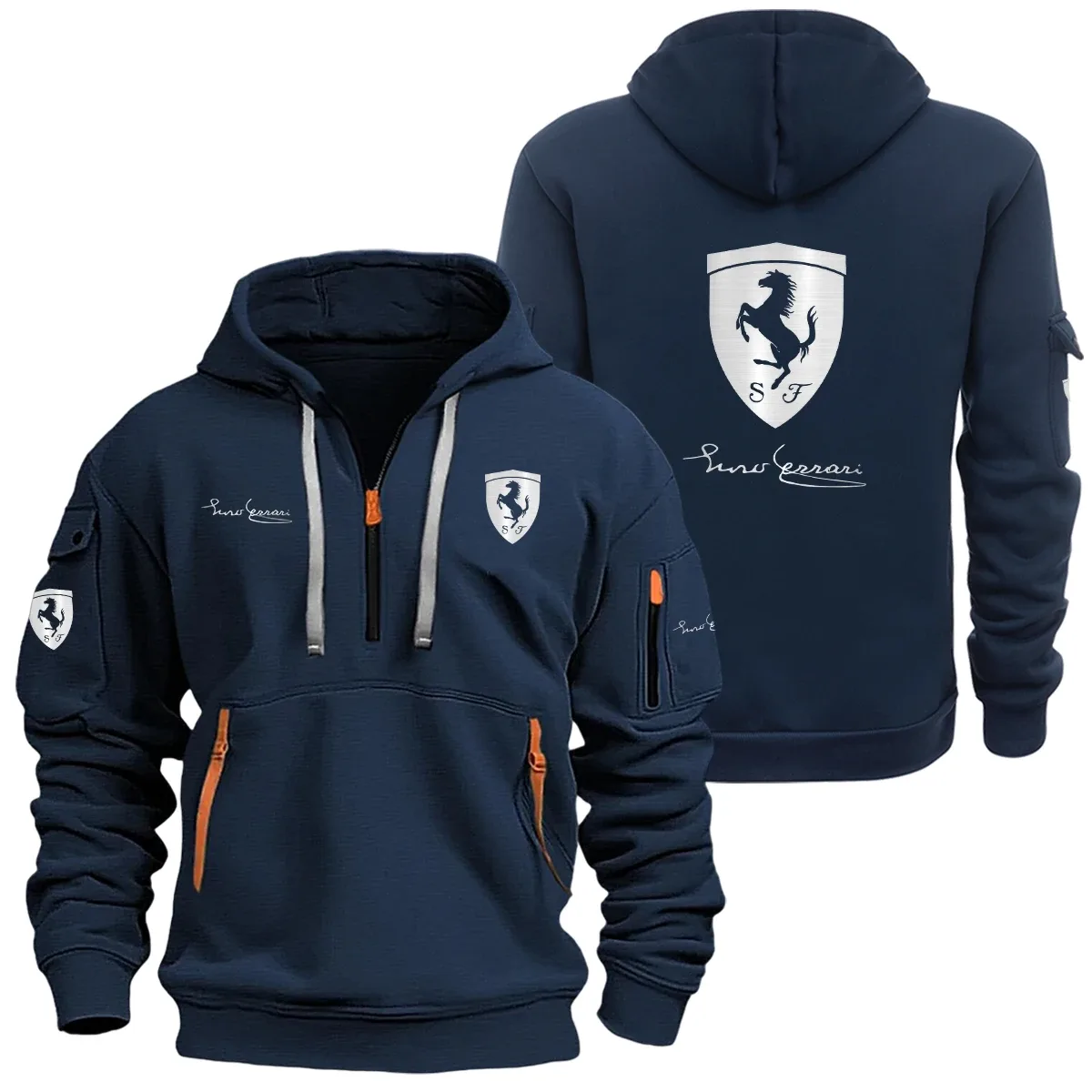 Ferrari Enzo Half Zipper Hoodie SNOVHHZ25FIENZ – Ferrari Enzo Hoodie Ferrari Enzo Half Zipper Hoodie SNOVHHZ25FIENZ – Ferrari Enzo Hoodie