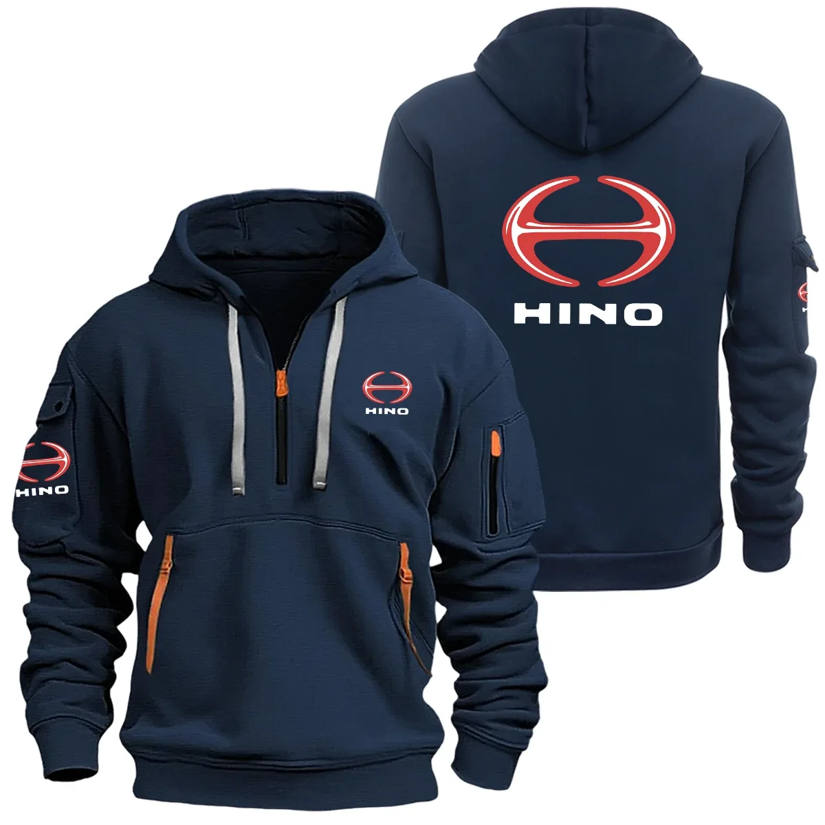 Hino Trucks Exclusive Logo Half Zipper Hoodie SNOVHHZ25HNZZ – Hino Trucks Hoodie Hino Trucks Exclusive Logo Half Zipper Hoodie SNOVHHZ25HNZZ – Hino Trucks Hoodie
