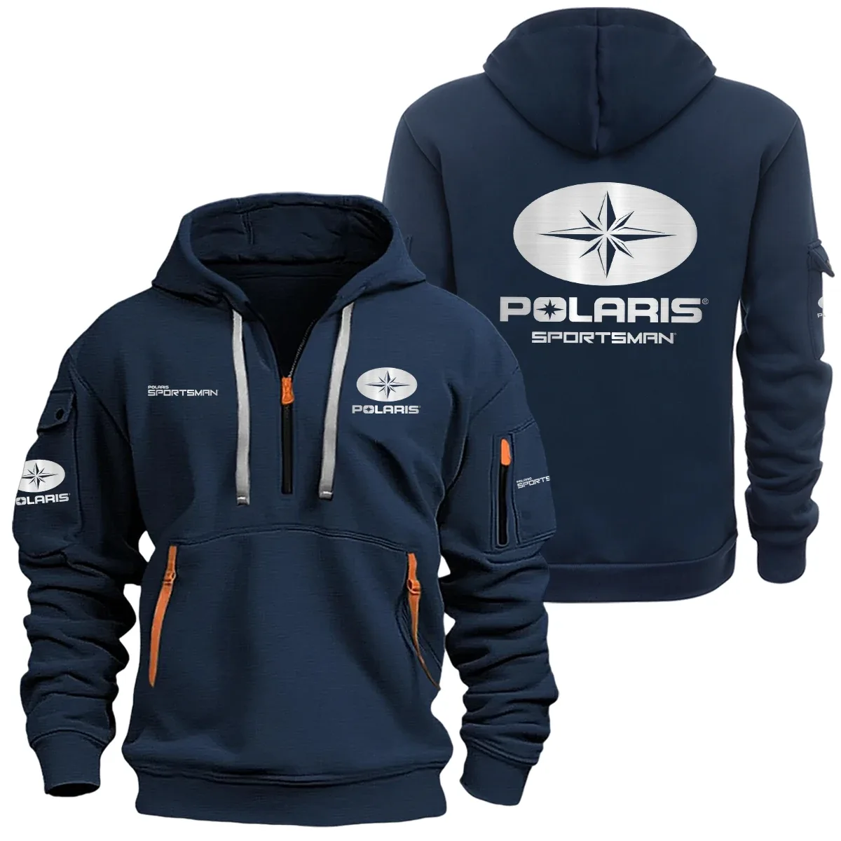 Polaris Exclusive Logo Half Zipper Hoodie SNOVHHZ25PLSPO – Polaris Hoodie