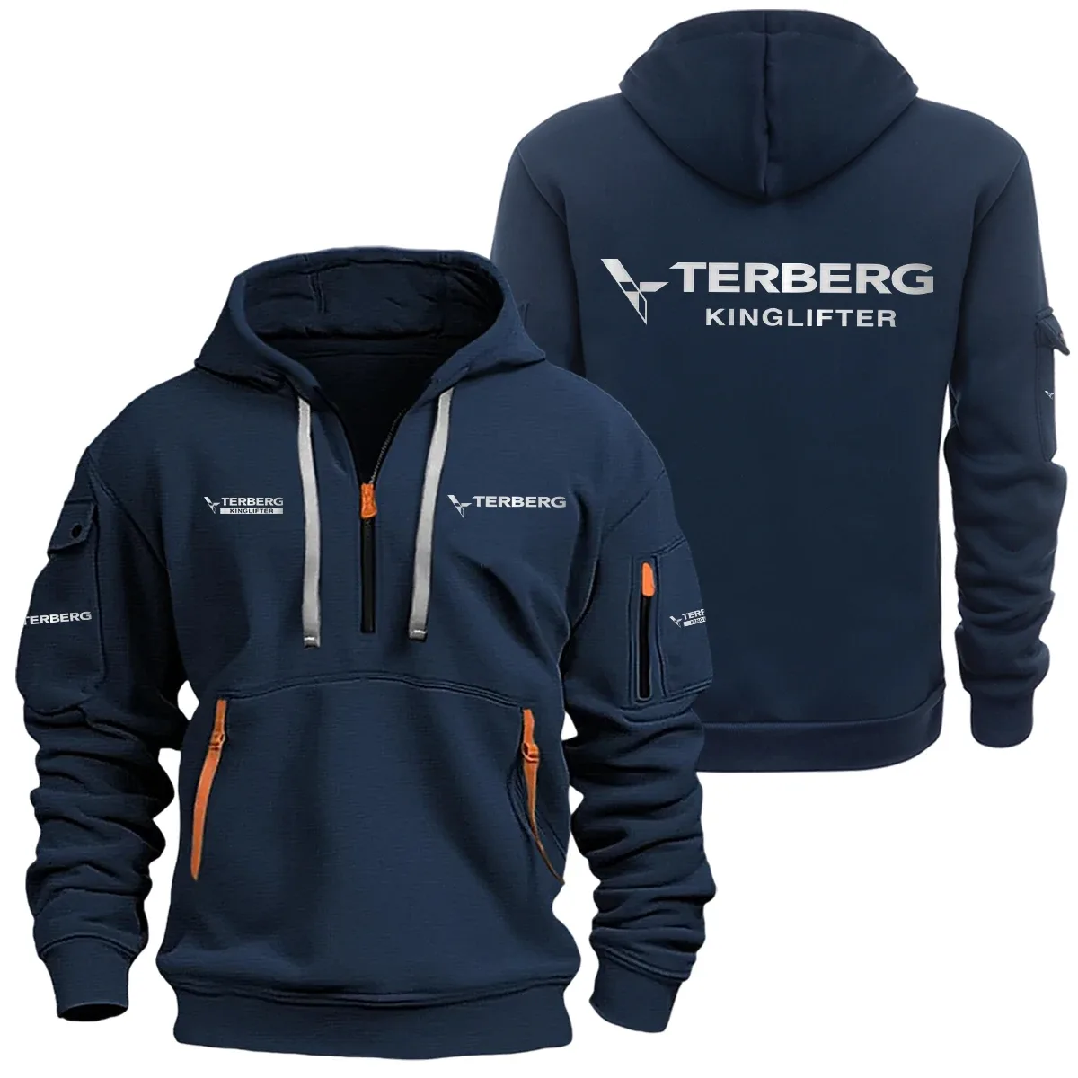 Terberg Kinglifter Half Zipper Hoodie SNOVHHZ25TBKIN – Terberg Kinglifter Hoodie