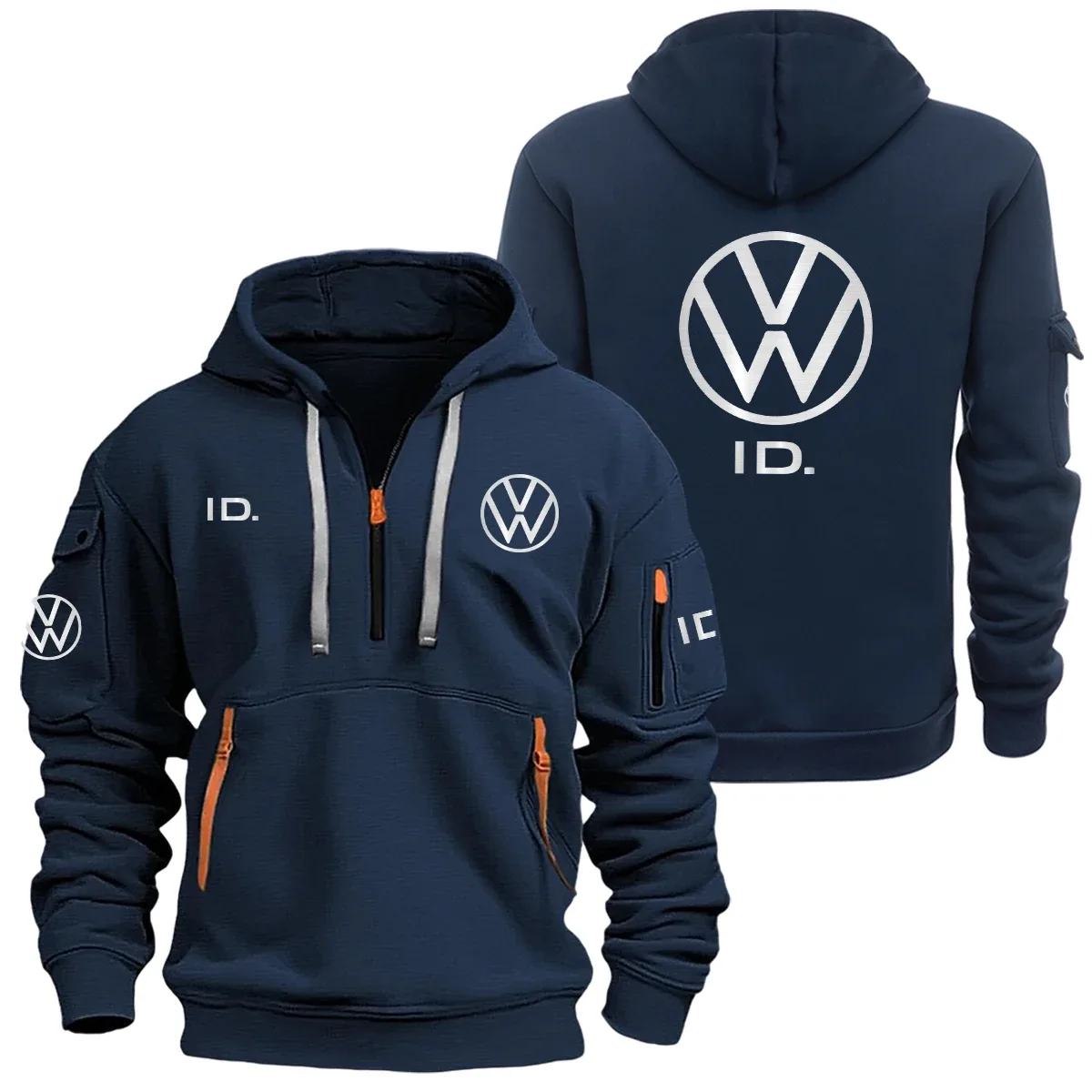 Volkswagen ID-Series Half Zipper Hoodie SNOVHHZ25VWSER – Volkswagen ID-Series Hoodie