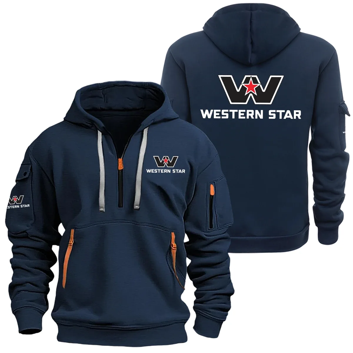 Western Star Exclusive Logo Half Zipper Hoodie SNOVHHZ25WSZZ – Western Star Hoodie Western Star Exclusive Logo Half Zipper Hoodie SNOVHHZ25WSZZ – Western Star Hoodie