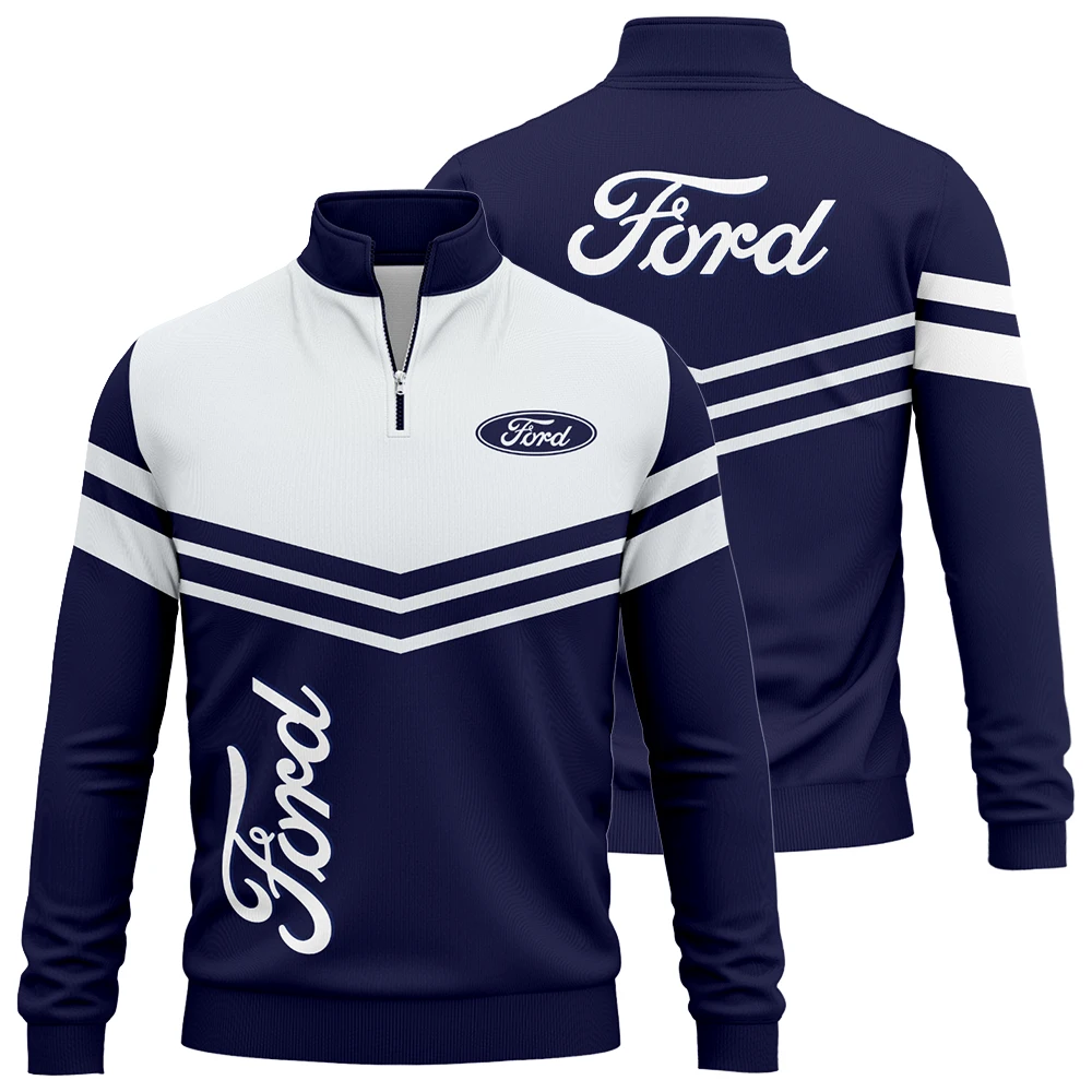 Ford Exclusive Logo Quarter-Zip Sweatshirt SNOVQTS02F1ZZ – Ford Sweatshirt Ford Exclusive Logo Quarter-Zip Sweatshirt SNOVQTS02F1ZZ – Ford Sweatshirt