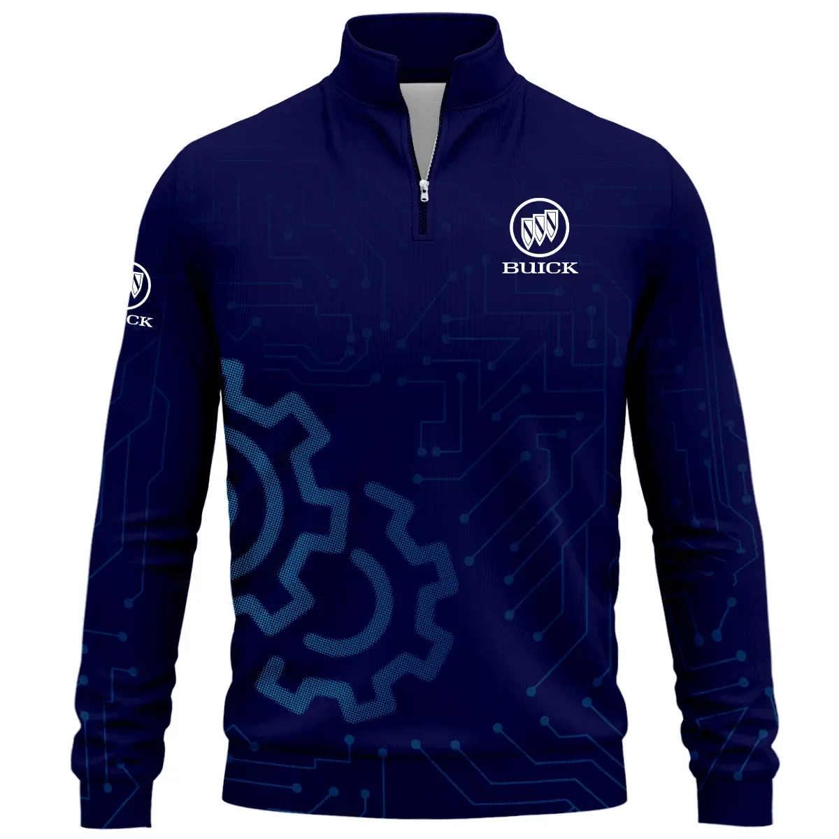 Buick Exclusive Logo Quarter-Zip Sweatshirt SNOVQTS04BKZZ – Buick Sweatshirt