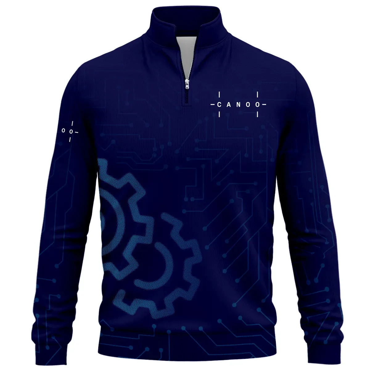 Canoo Exclusive Logo Quarter-Zip Sweatshirt SNOVQTS04CNZZ – Canoo Sweatshirt