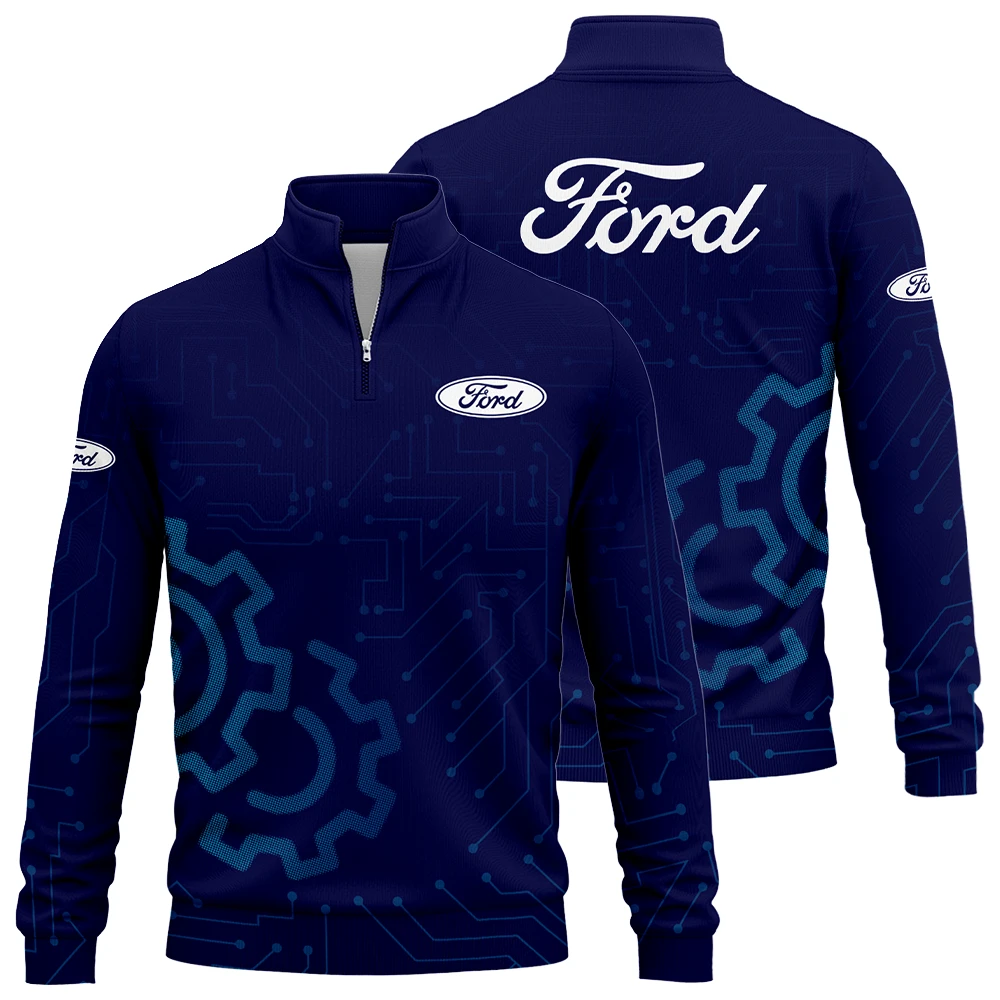 Ford Exclusive Logo Quarter-Zip Sweatshirt SNOVQTS04F1ZZ – Ford Sweatshirt Ford Exclusive Logo Quarter-Zip Sweatshirt SNOVQTS04F1ZZ – Ford Sweatshirt