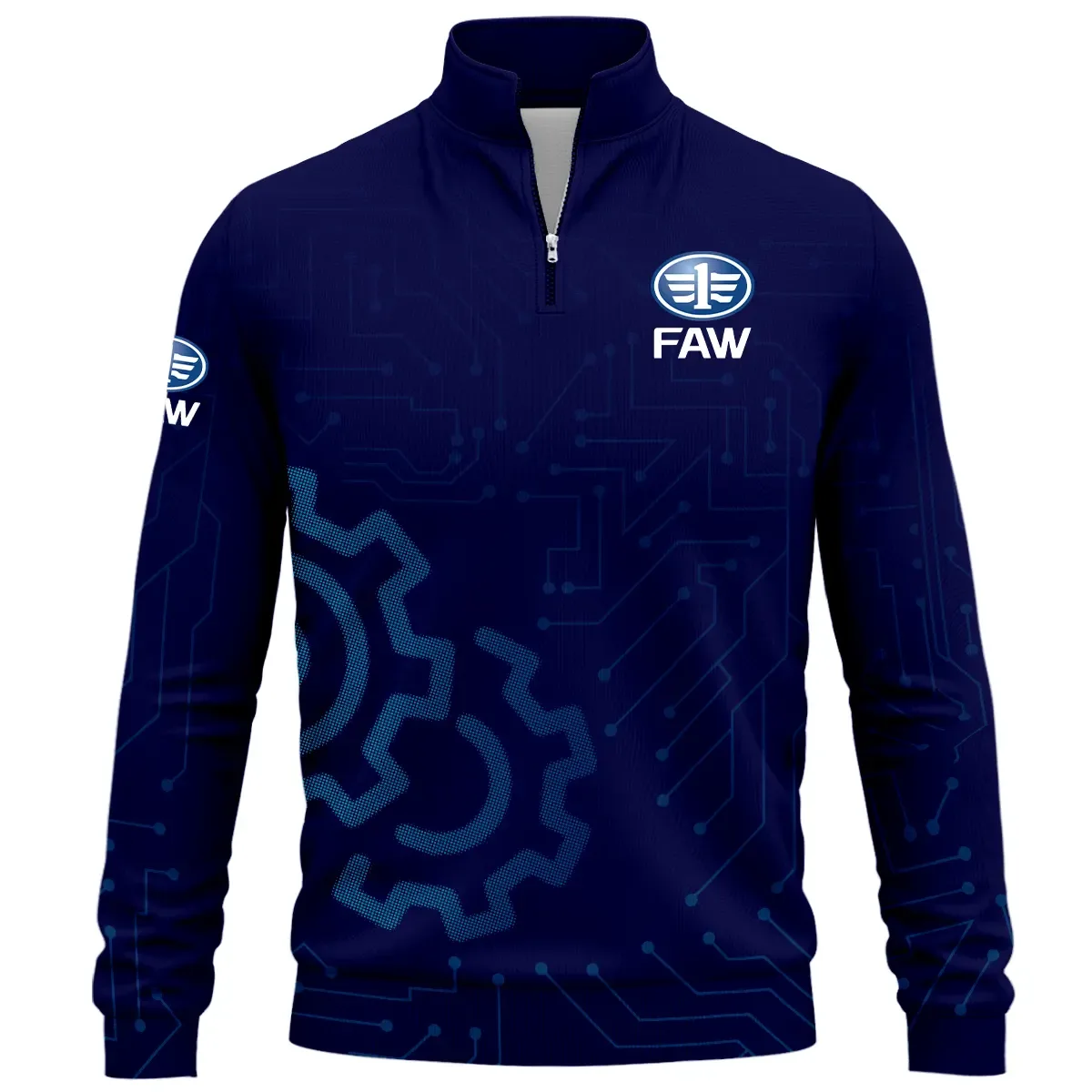 FAW Exclusive Logo Quarter-Zip Sweatshirt SNOVQTS04FAZZ – FAW Sweatshirt