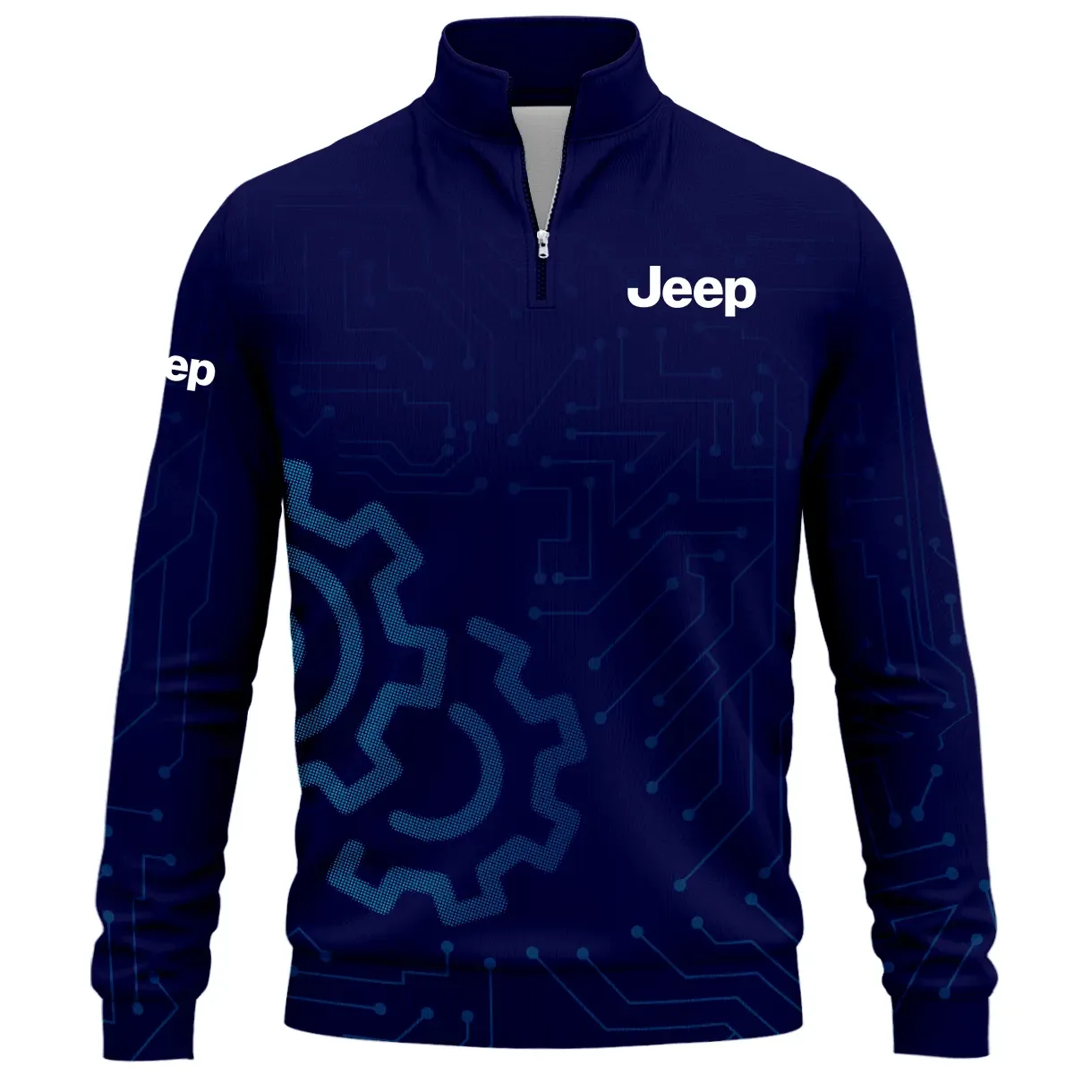 Jeep Exclusive Logo Quarter-Zip Sweatshirt SNOVQTS04JEZZ – Jeep Sweatshirt