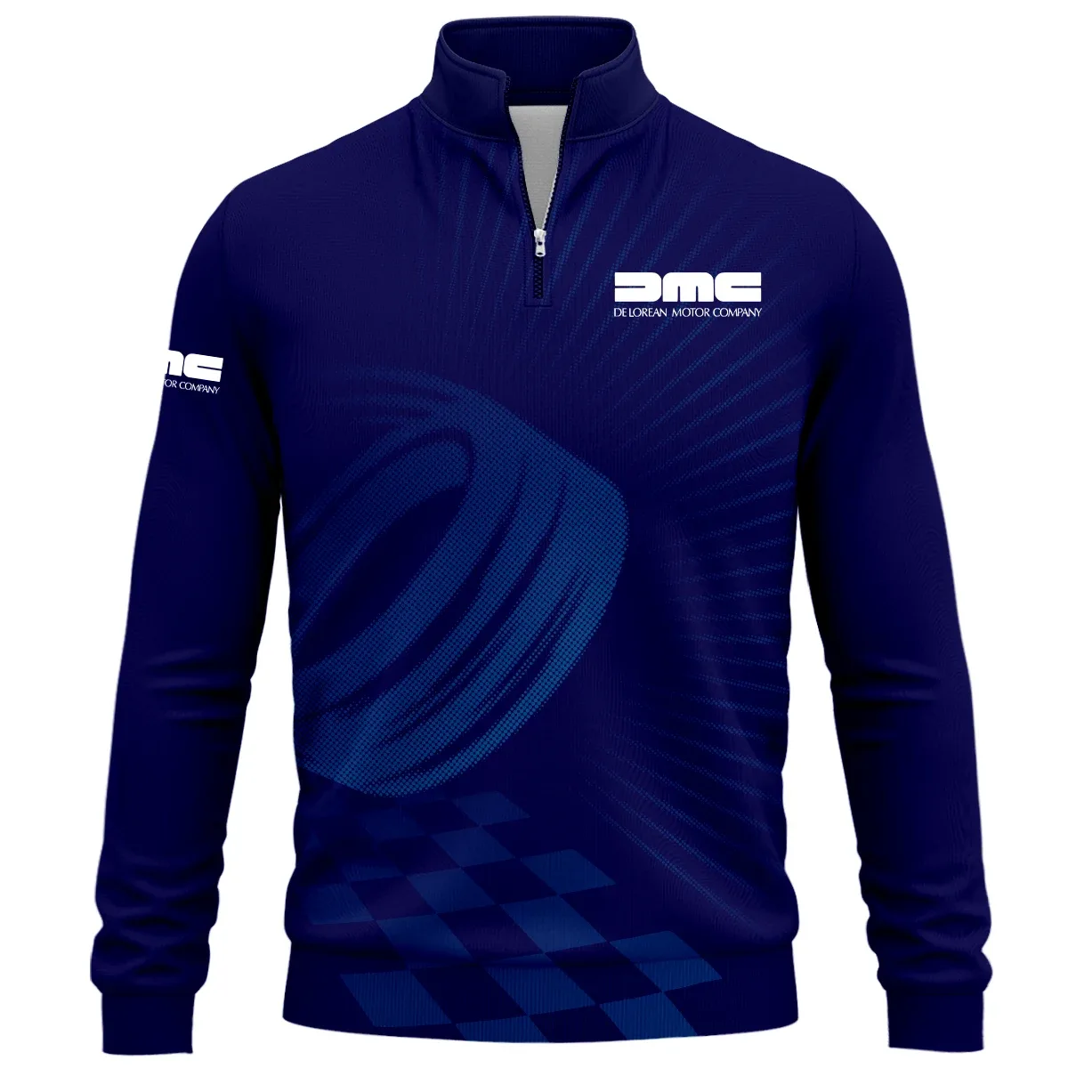 DeLorean Exclusive Logo Quarter-Zip Sweatshirt SNOVQTS05DLZZ – DeLorean Sweatshirt