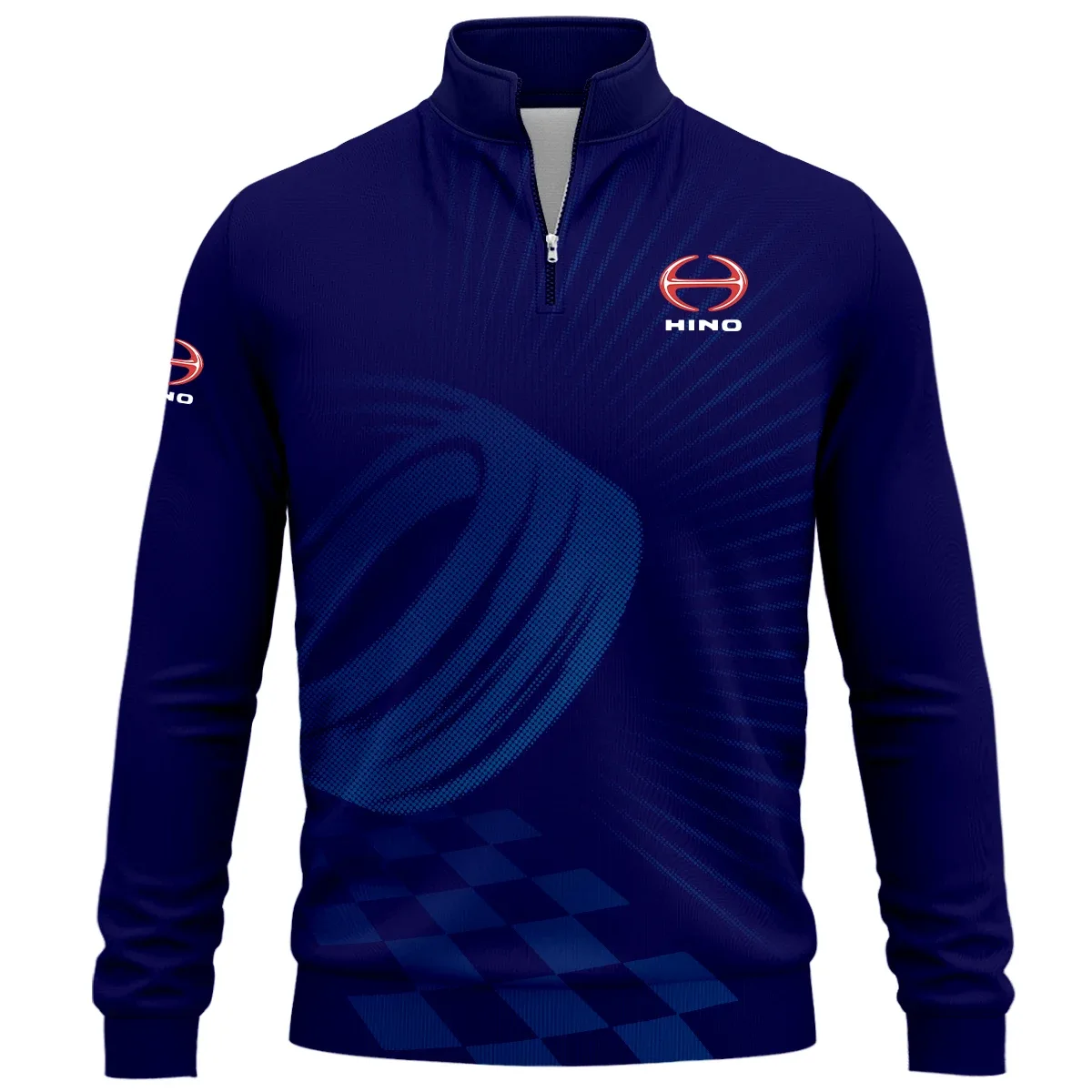 Hino Trucks Exclusive Logo Quarter-Zip Sweatshirt SNOVQTS05HNZZ – Hino Trucks Sweatshirt
