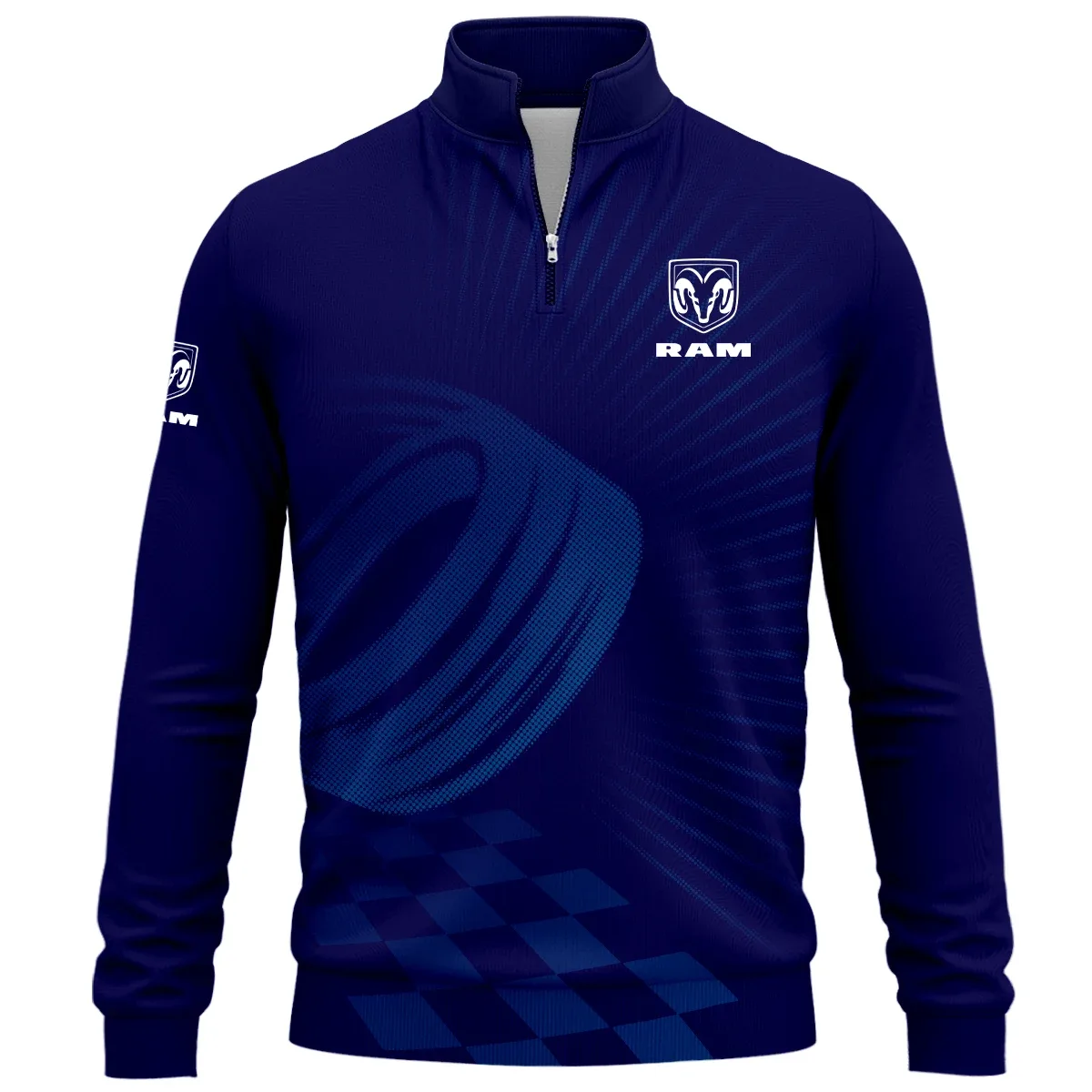 Ram Exclusive Logo Quarter-Zip Sweatshirt SNOVQTS05RMZZ – Ram Sweatshirt