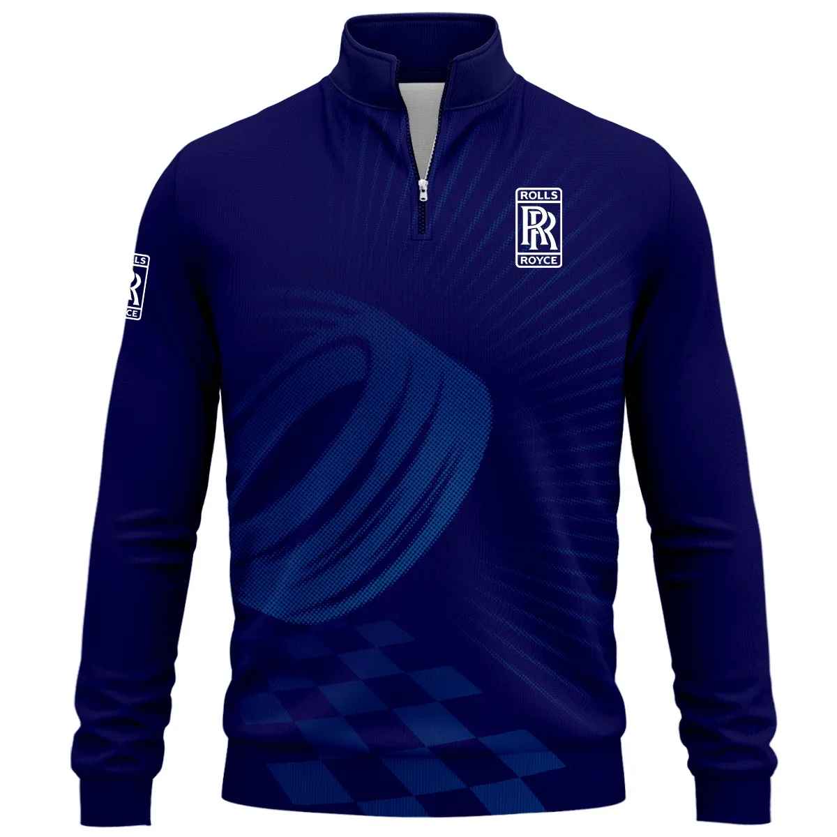 Rolls-Royce Exclusive Logo Quarter-Zip Sweatshirt SNOVQTS05RYZZ – Rolls-Royce Sweatshirt